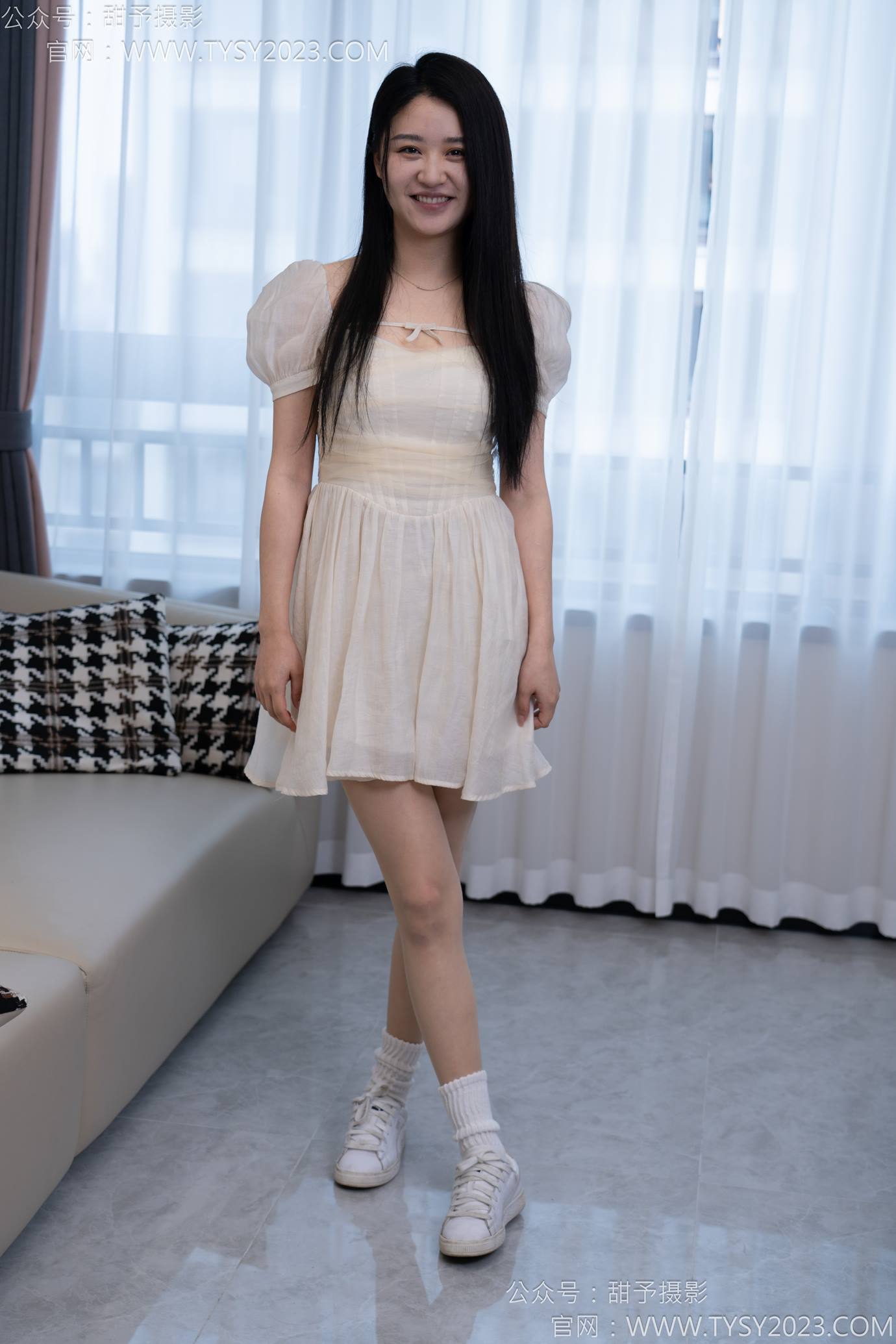 图片[113]-甜予摄影 NO.137 澜澜-板鞋、白棉袜、薄肉丝[112P] – 速更版-美库