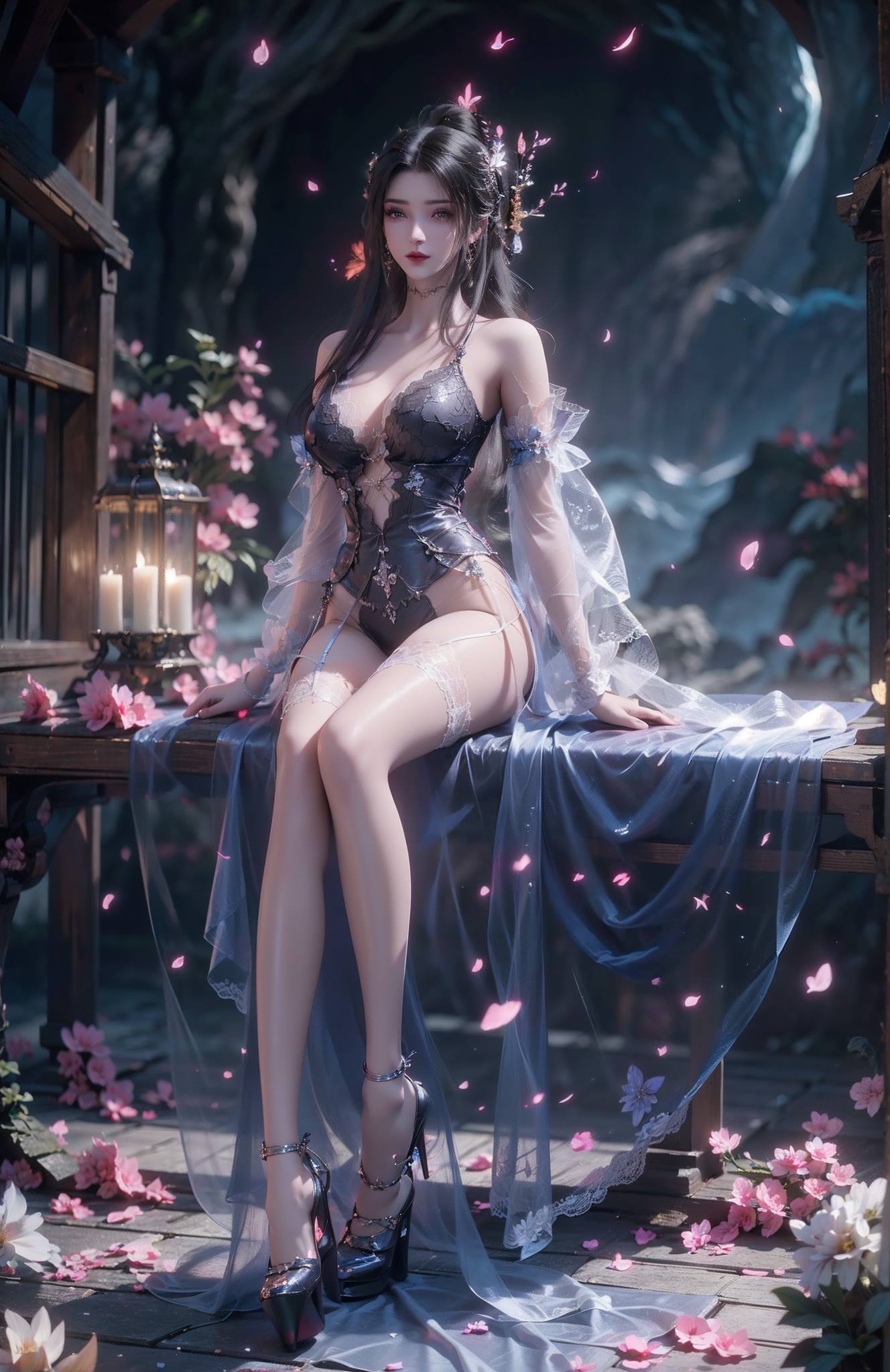 图片[47]-AI绘画 555 李幕婉 唯美性感[77P] – 速更版-美库