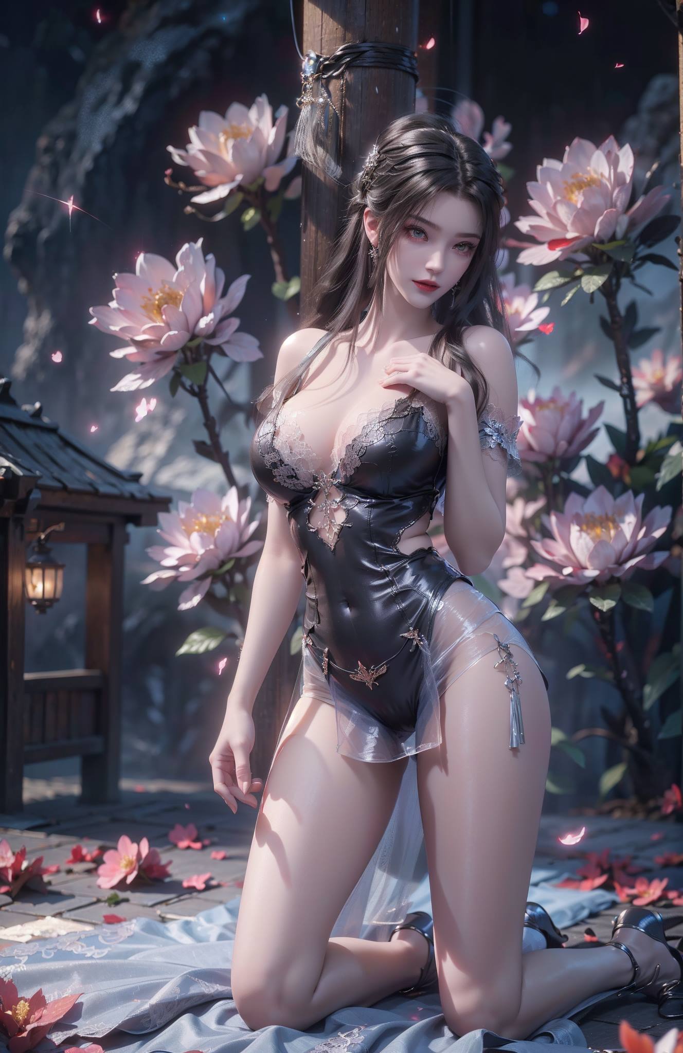 图片[53]-AI绘画 555 李幕婉 唯美性感[77P] – 速更版-美库