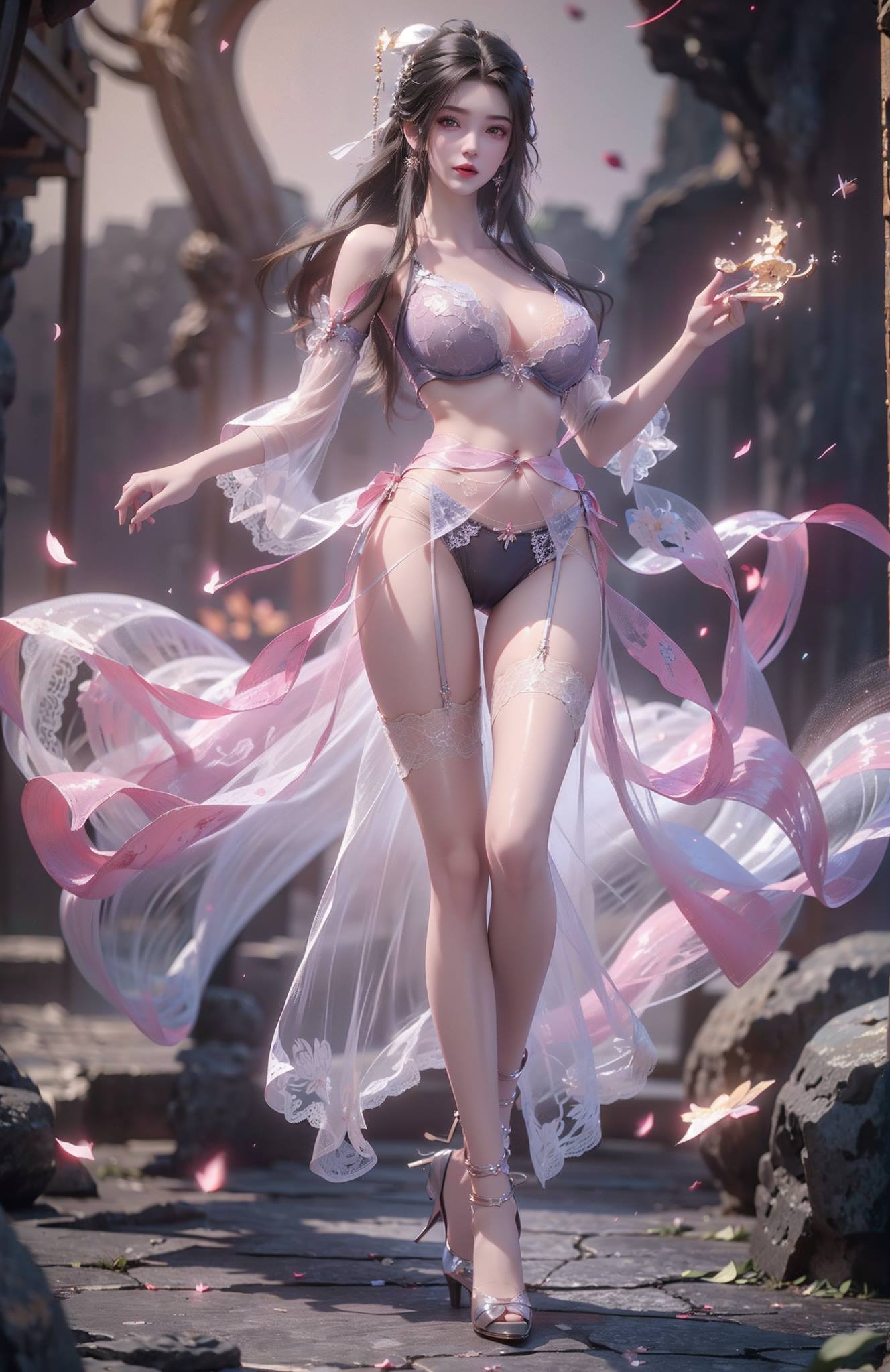 图片[59]-AI绘画 555 李幕婉 唯美性感[77P] – 速更版-美库