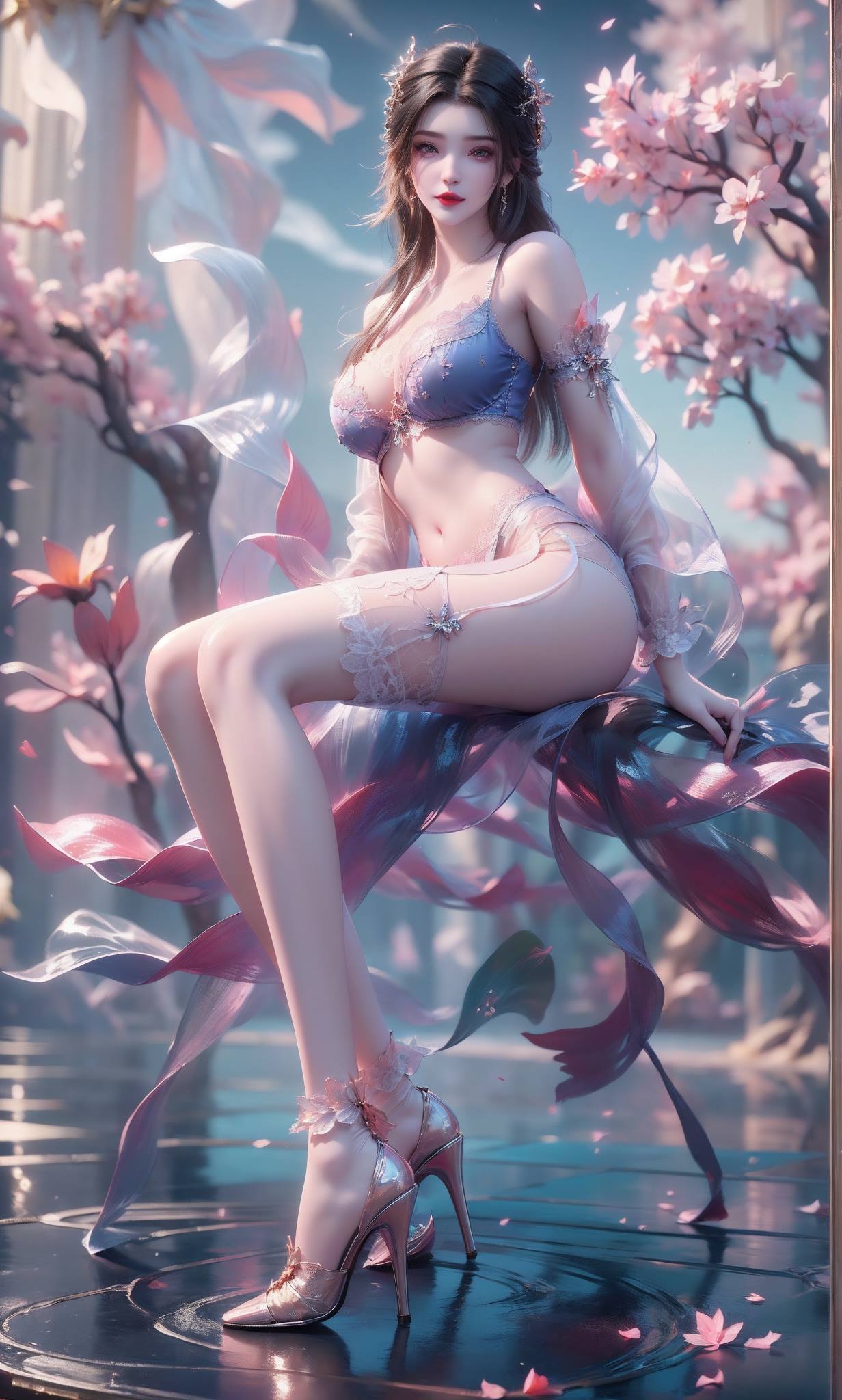 图片[63]-AI绘画 555 李幕婉 唯美性感[77P] – 速更版-美库