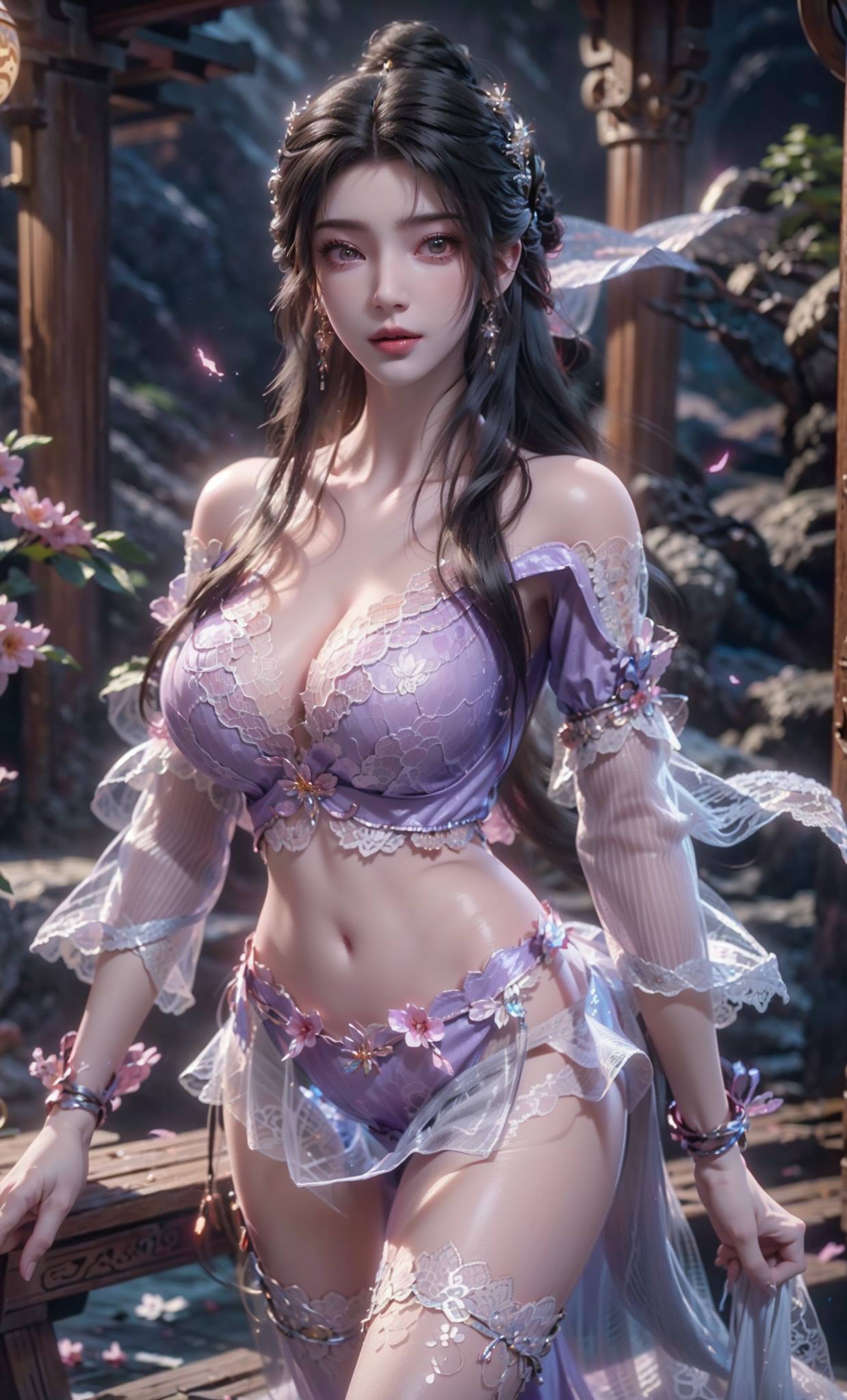 图片[64]-AI绘画 555 李幕婉 唯美性感[77P] – 速更版-美库