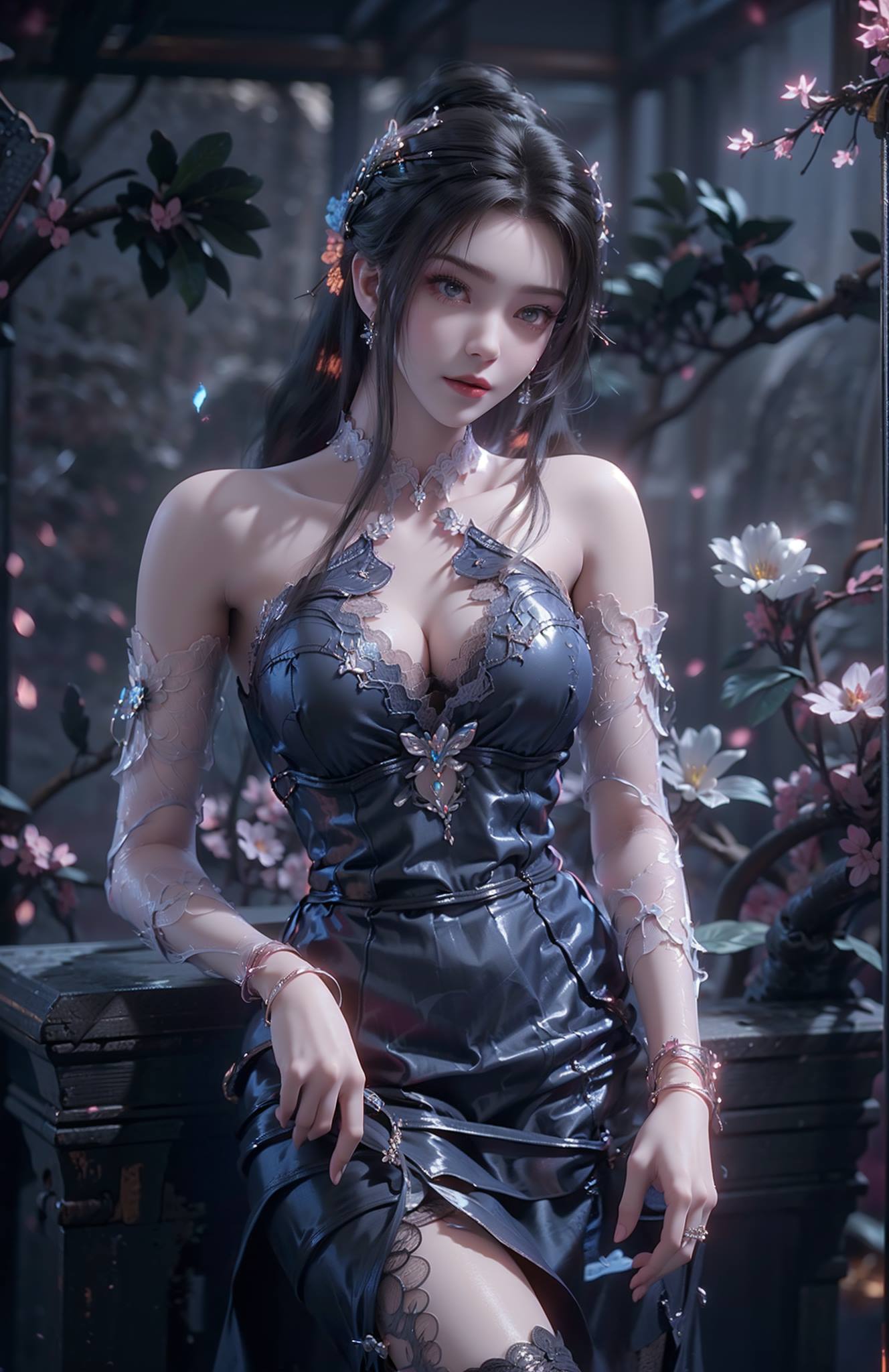 图片[73]-AI绘画 555 李幕婉 唯美性感[77P] – 速更版-美库