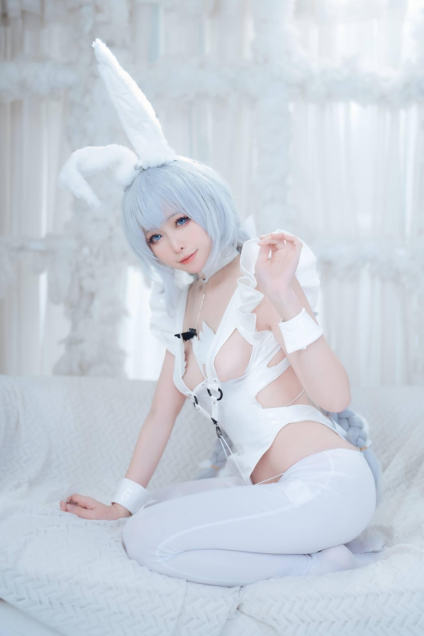 图片[20]-樱岛嗷一 – 恶毒兔女郎[19P] – 速更版-美库