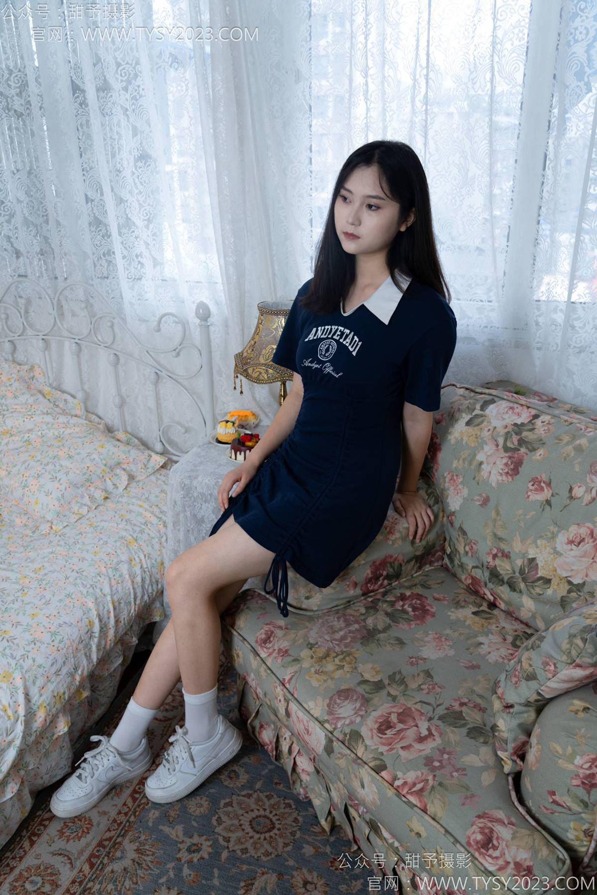 图片[17]-甜予摄影 NO.138 土豆-板鞋、白棉袜、裸足[136P] – 速更版-美库