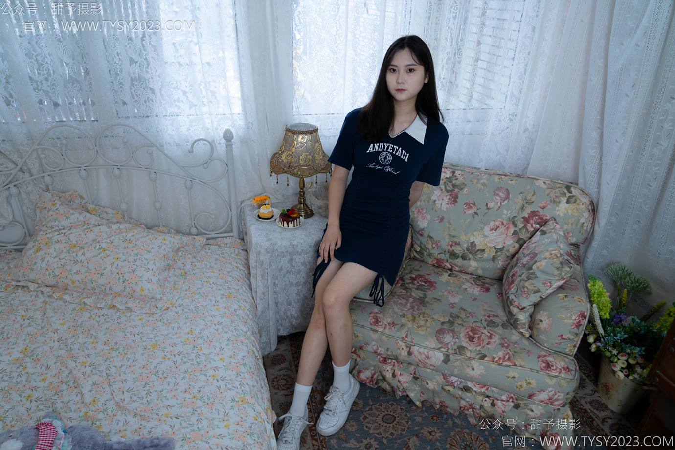 图片[21]-甜予摄影 NO.138 土豆-板鞋、白棉袜、裸足[136P] – 速更版-美库
