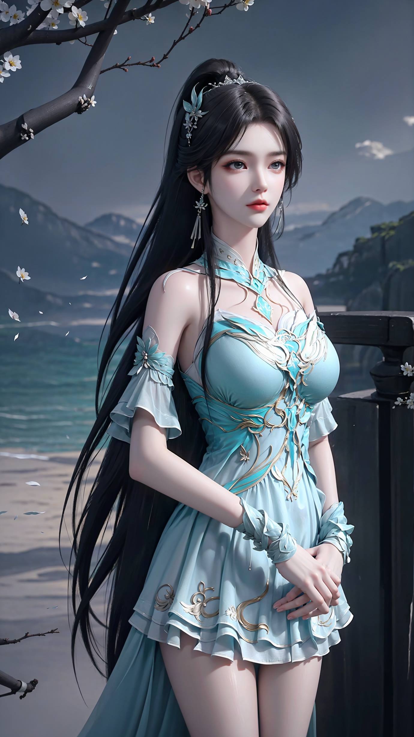 图片[11]-AI绘画 557 萧熏儿（多看报系列）[27P] – 速更版-美库