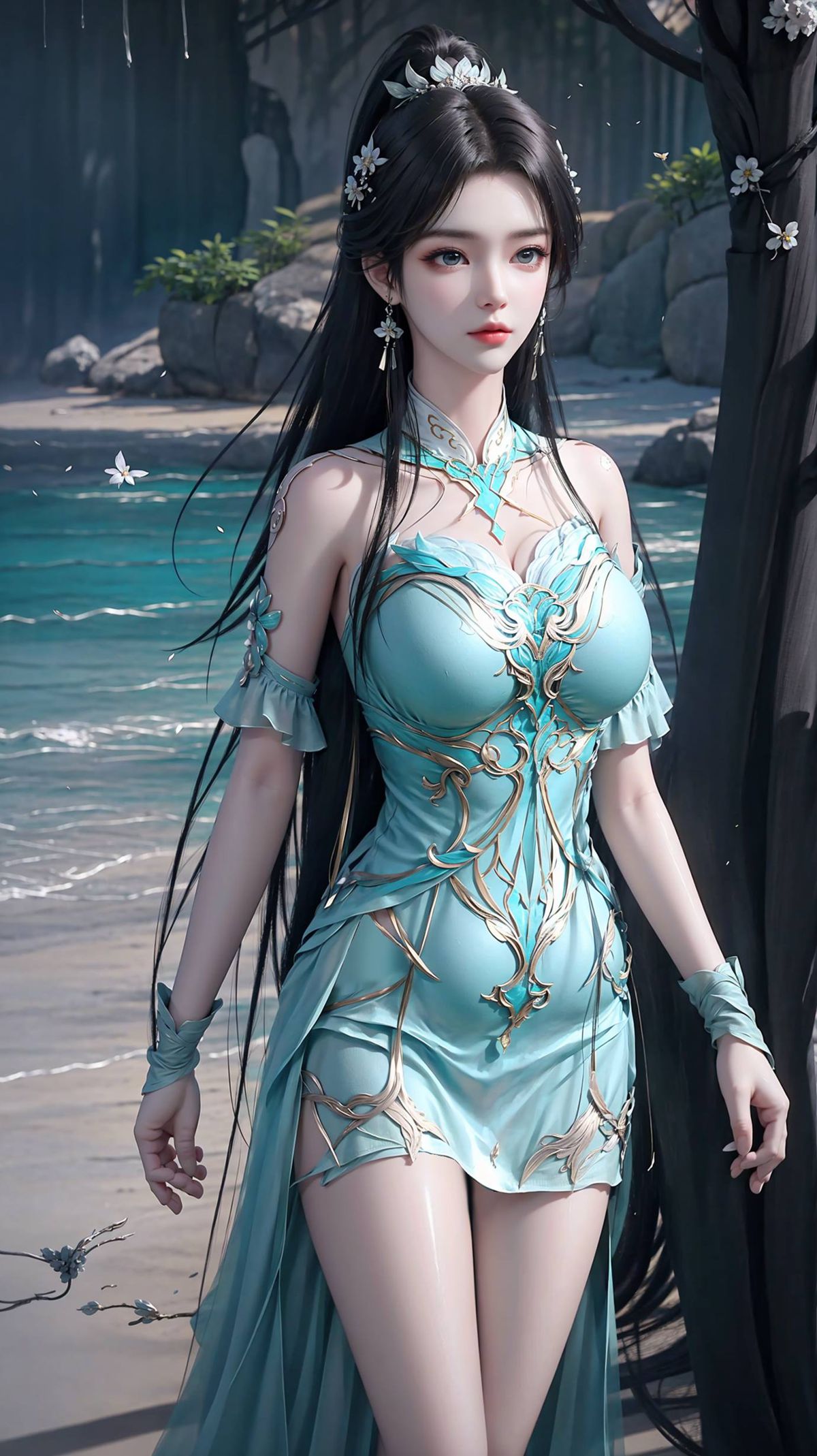 图片[12]-AI绘画 557 萧熏儿（多看报系列）[27P] – 速更版-美库