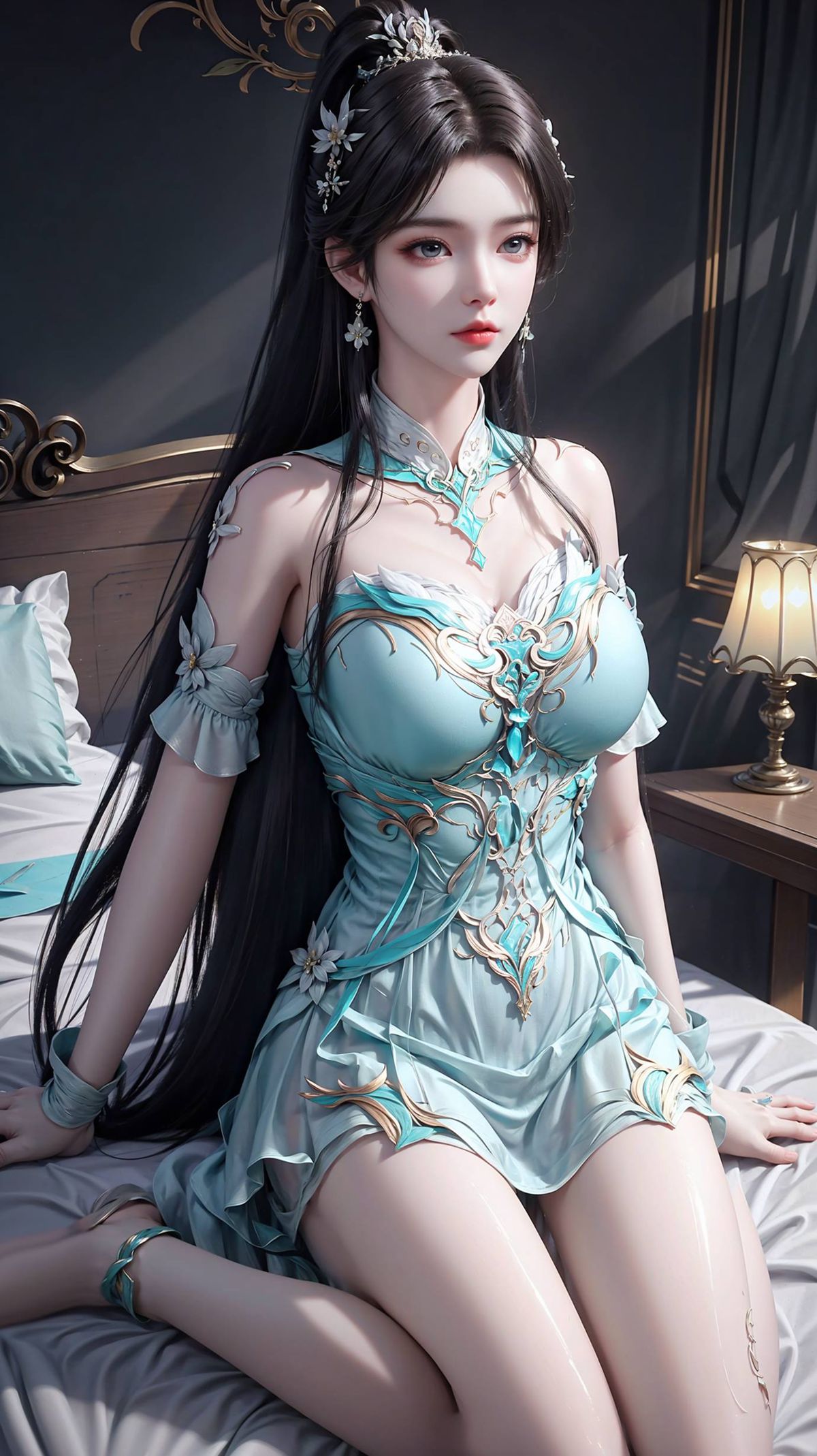 图片[13]-AI绘画 557 萧熏儿（多看报系列）[27P] – 速更版-美库