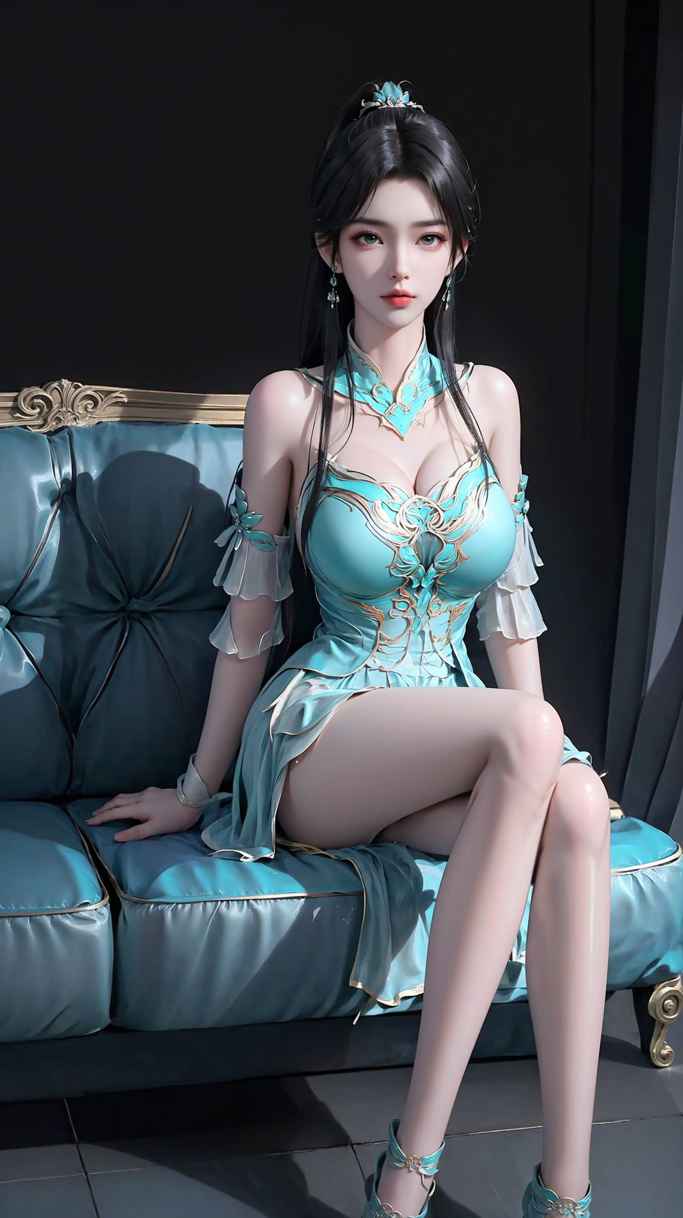 图片[20]-AI绘画 557 萧熏儿（多看报系列）[27P] – 速更版-美库