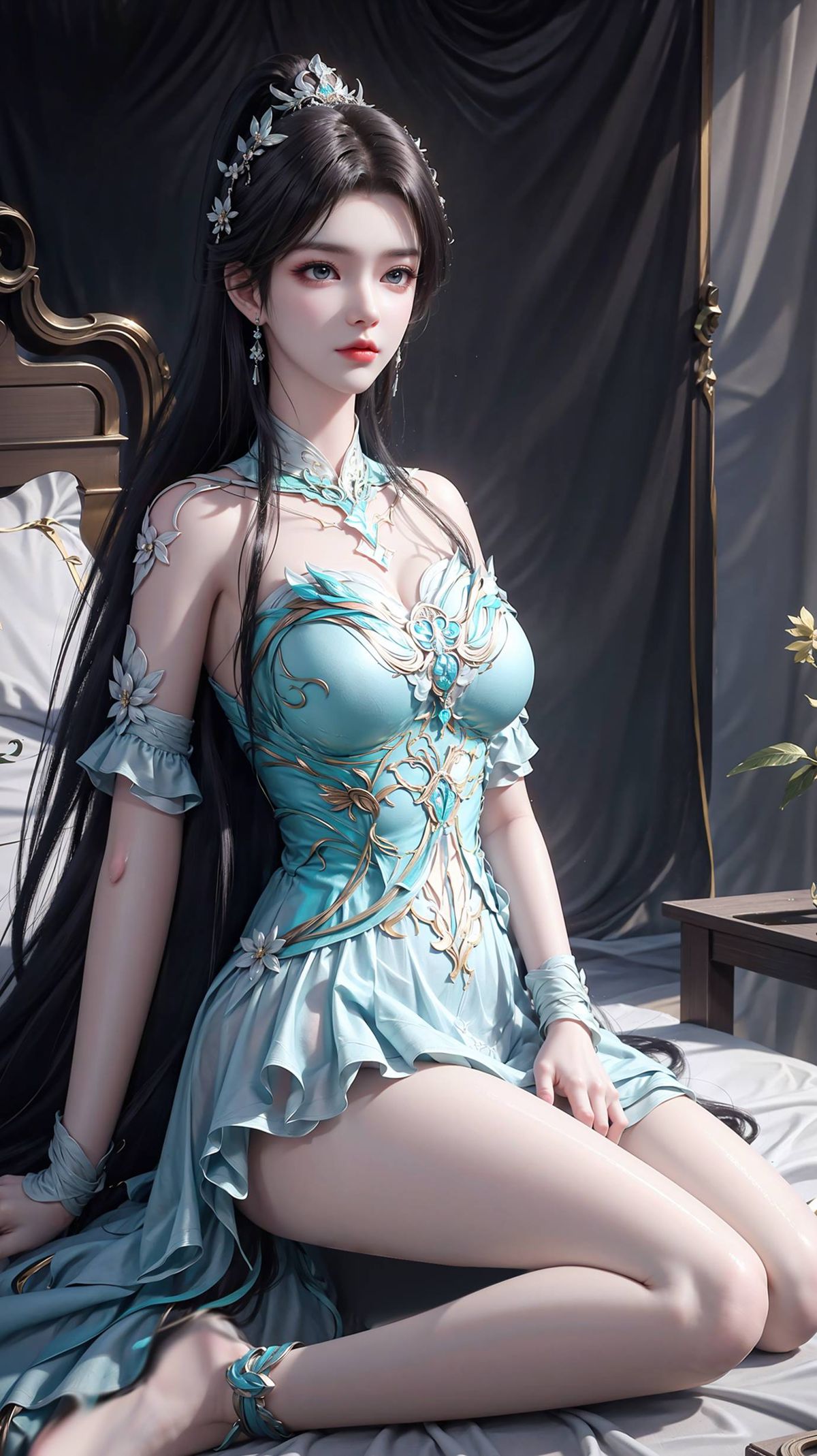 图片[21]-AI绘画 557 萧熏儿（多看报系列）[27P] – 速更版-美库