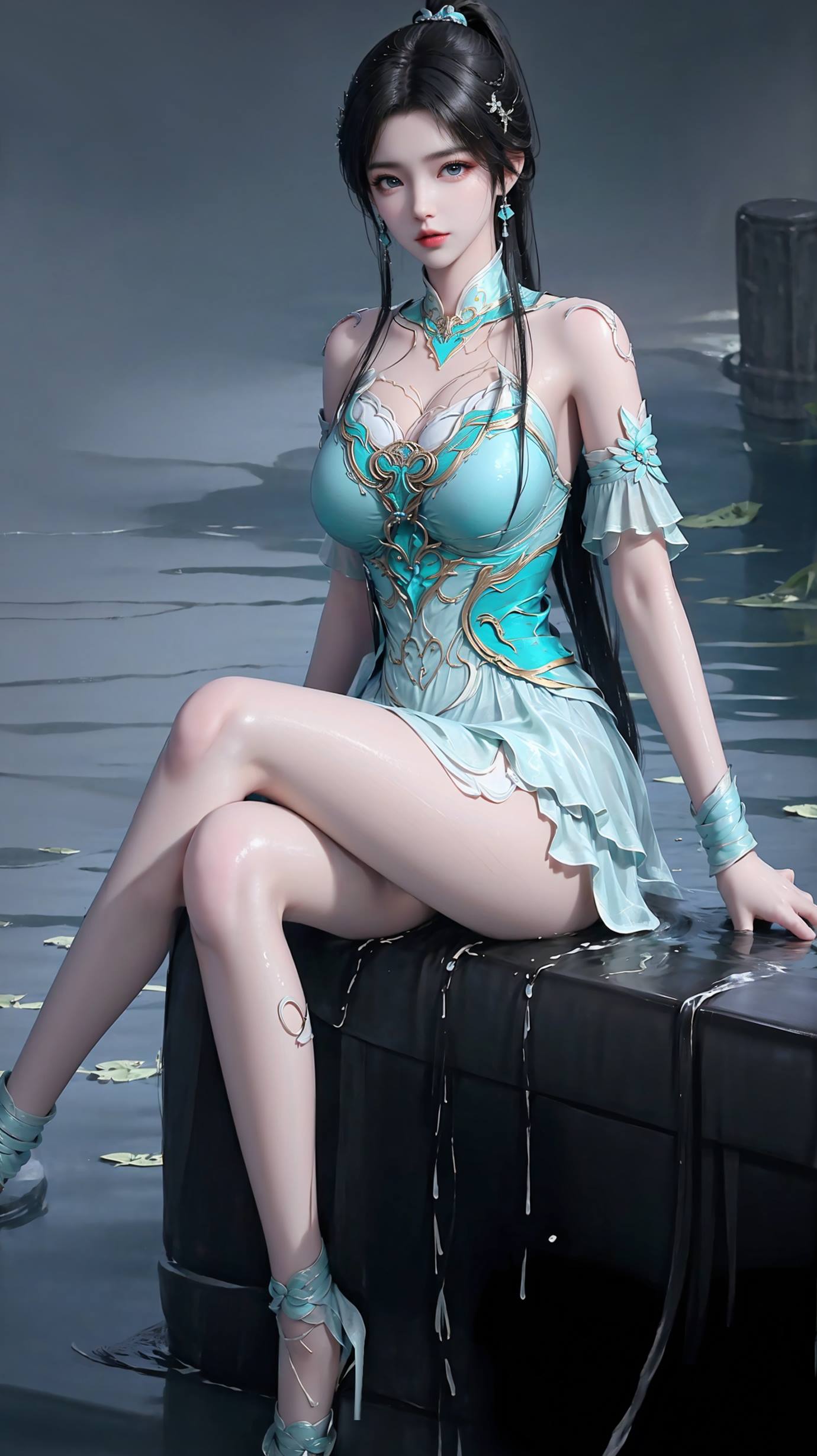 图片[22]-AI绘画 557 萧熏儿（多看报系列）[27P] – 速更版-美库