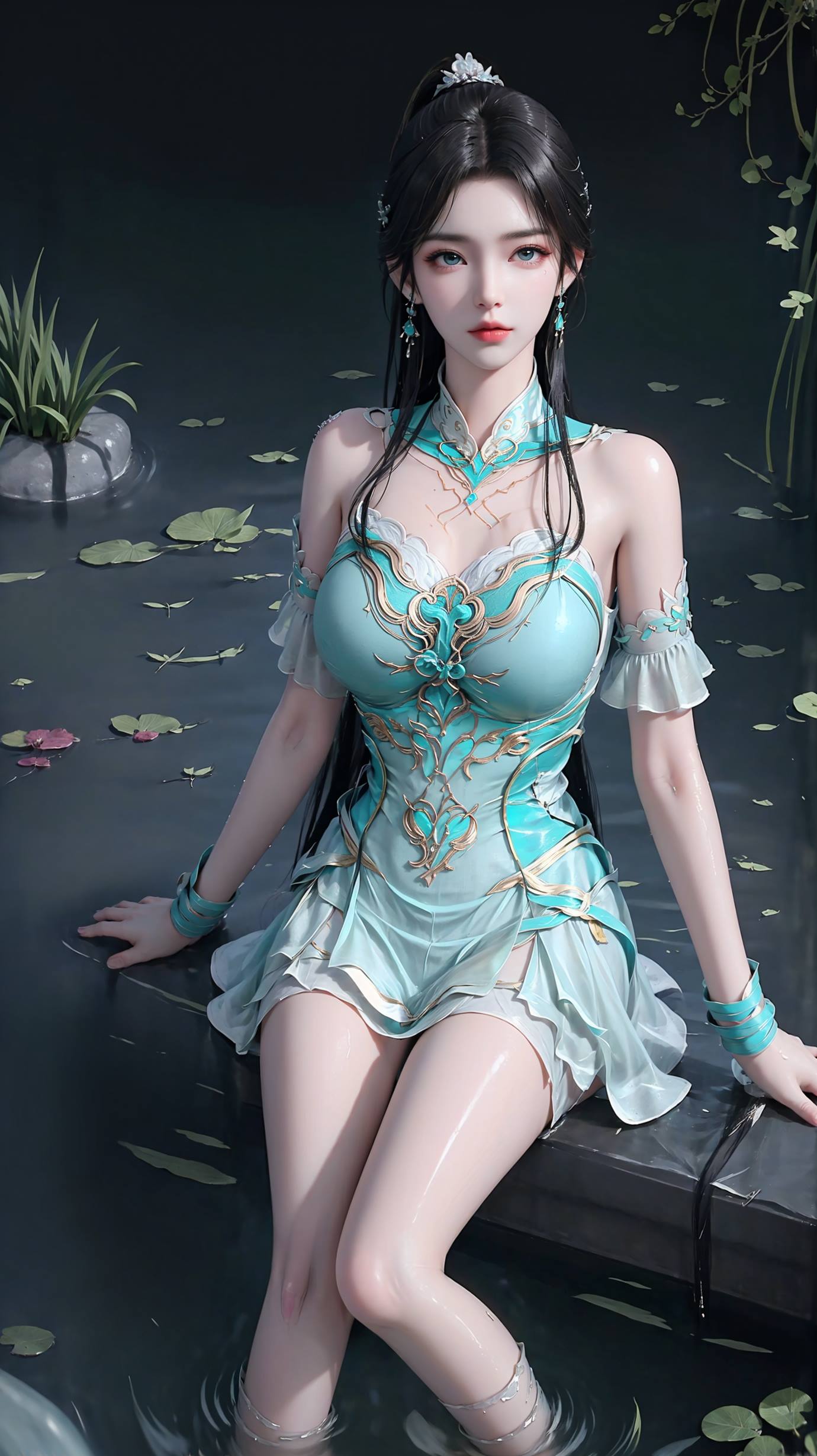 图片[23]-AI绘画 557 萧熏儿（多看报系列）[27P] – 速更版-美库