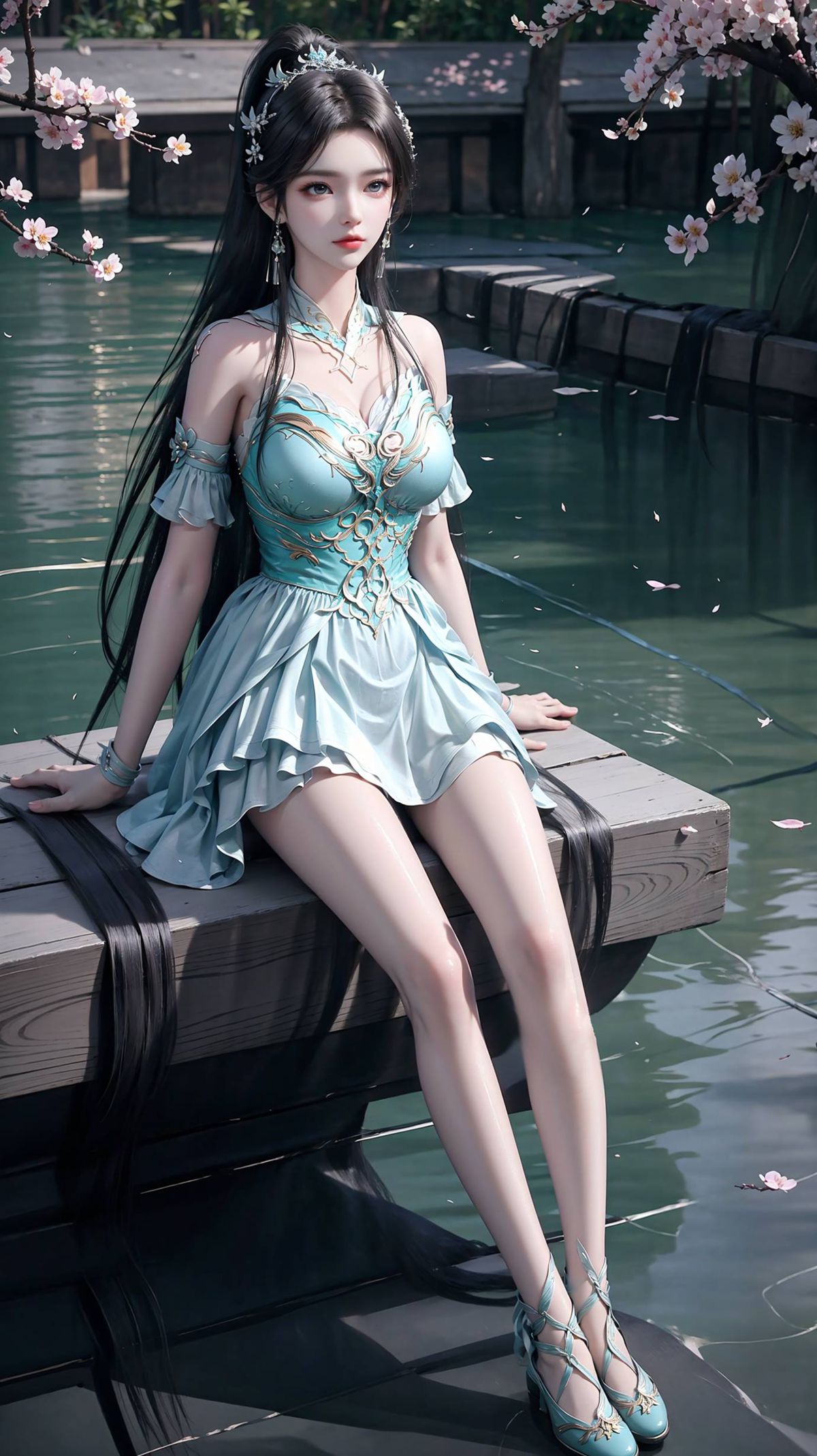 图片[25]-AI绘画 557 萧熏儿（多看报系列）[27P] – 速更版-美库