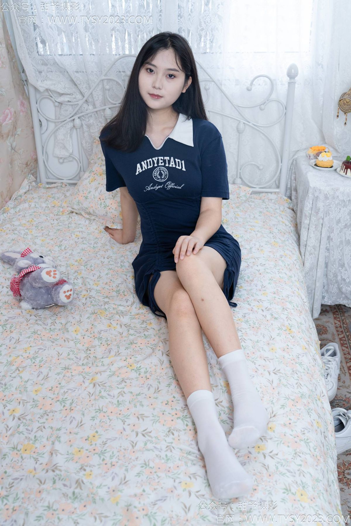 图片[49]-甜予摄影 NO.138 土豆-板鞋、白棉袜、裸足[136P] – 速更版-美库