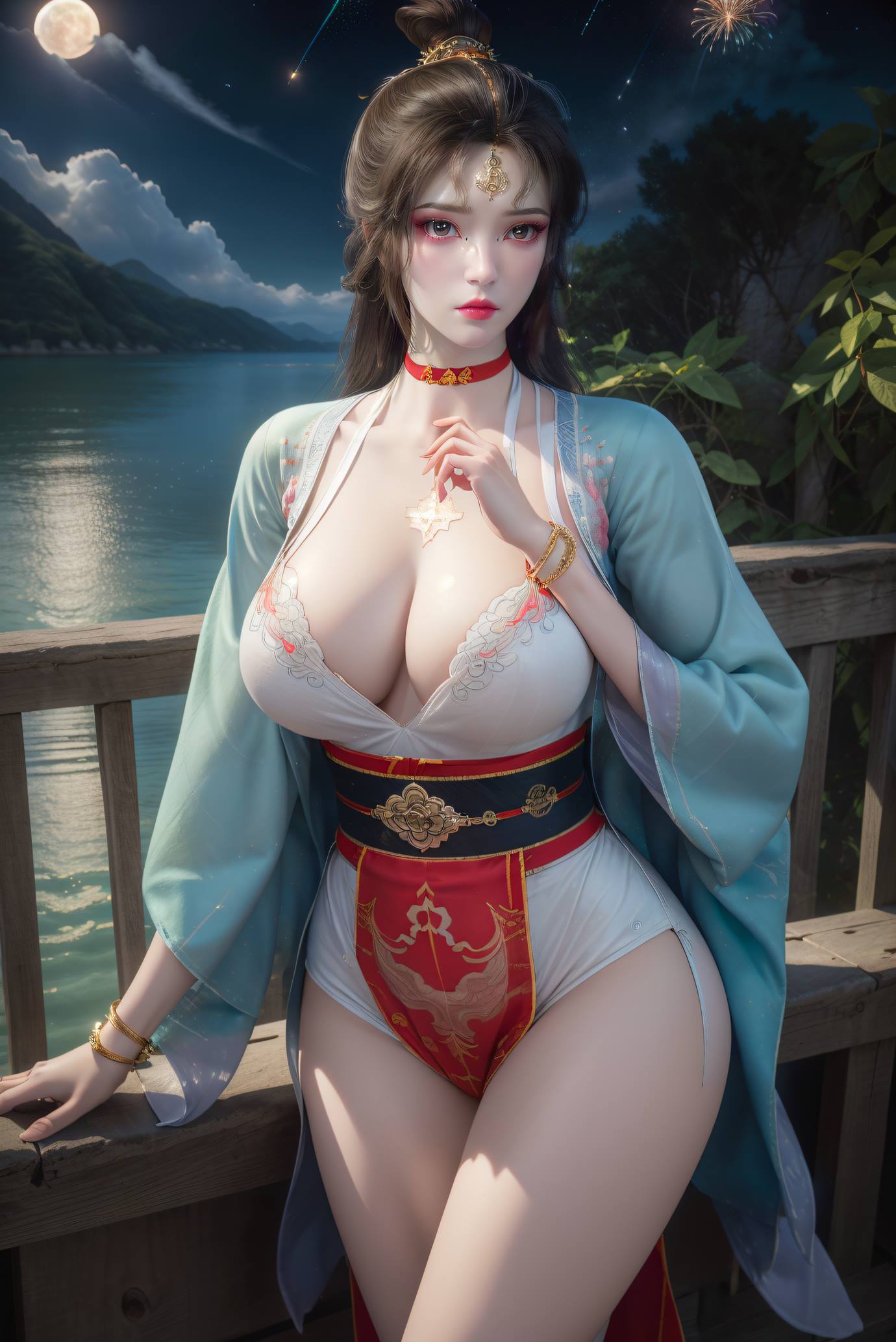 图片[13]-AI绘画 559 墨云荤素[24P] – 速更版-美库