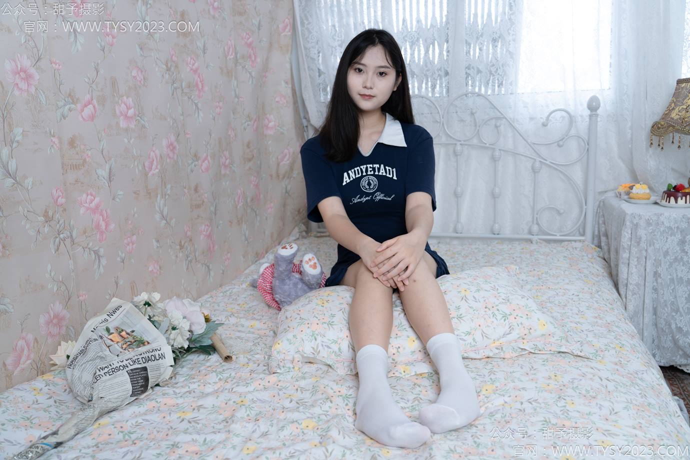 图片[55]-甜予摄影 NO.138 土豆-板鞋、白棉袜、裸足[136P] – 速更版-美库