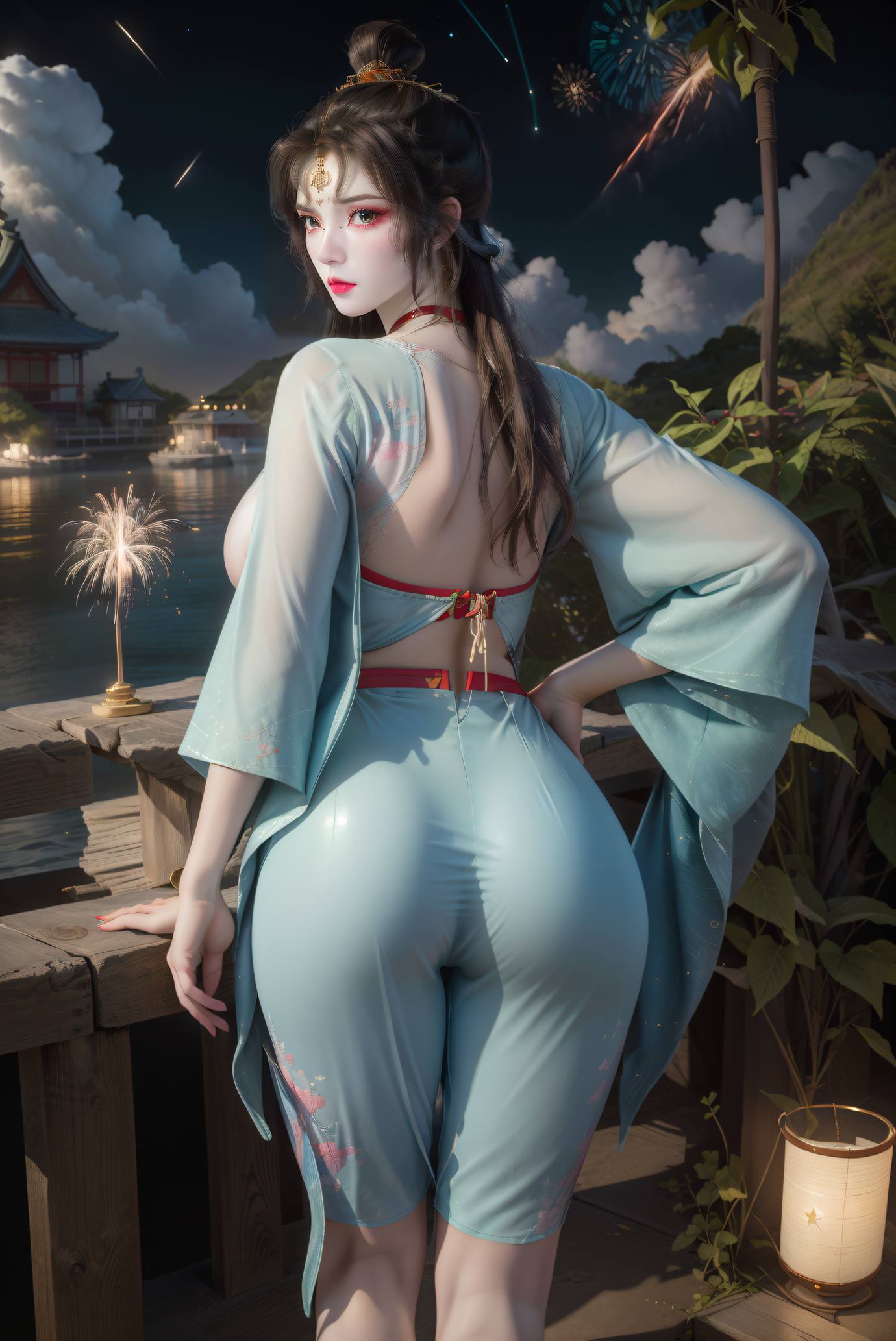 图片[17]-AI绘画 559 墨云荤素[24P] – 速更版-美库