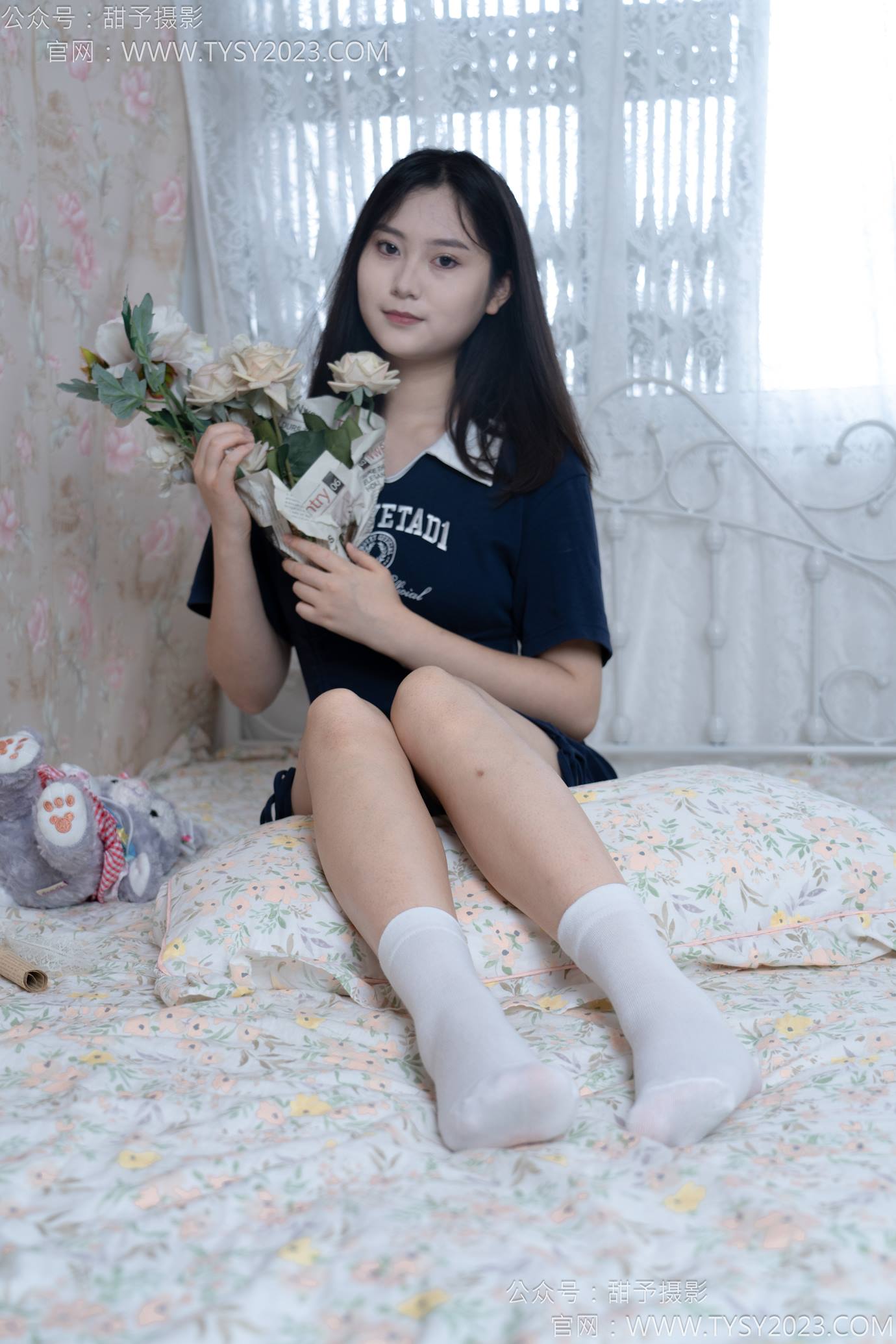 图片[58]-甜予摄影 NO.138 土豆-板鞋、白棉袜、裸足[136P] – 速更版-美库