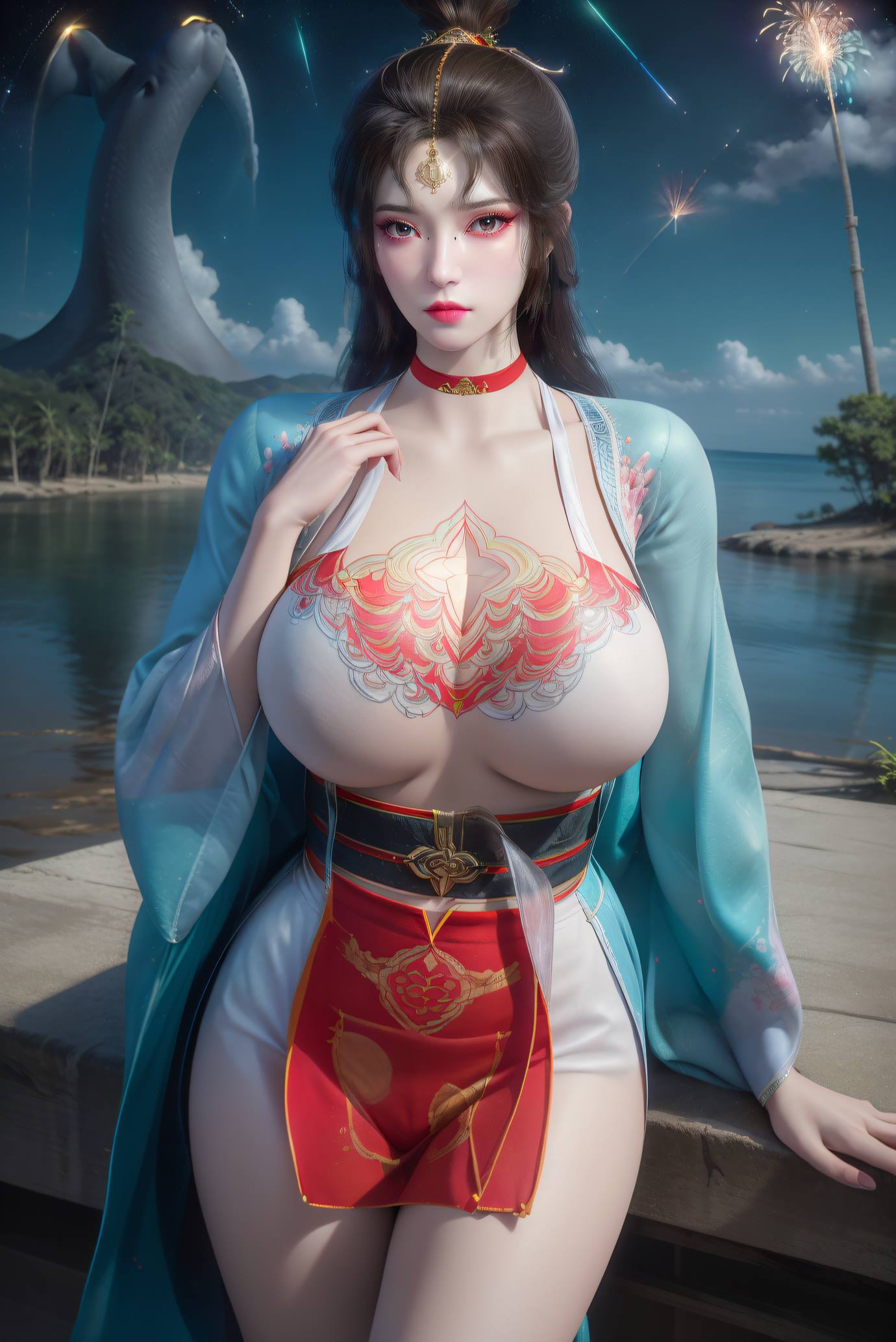 图片[21]-AI绘画 559 墨云荤素[24P] – 速更版-美库