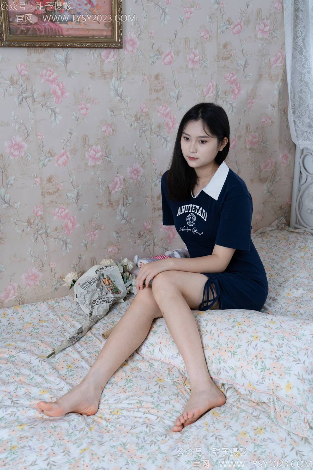 图片[104]-甜予摄影 NO.138 土豆-板鞋、白棉袜、裸足[136P] – 速更版-美库