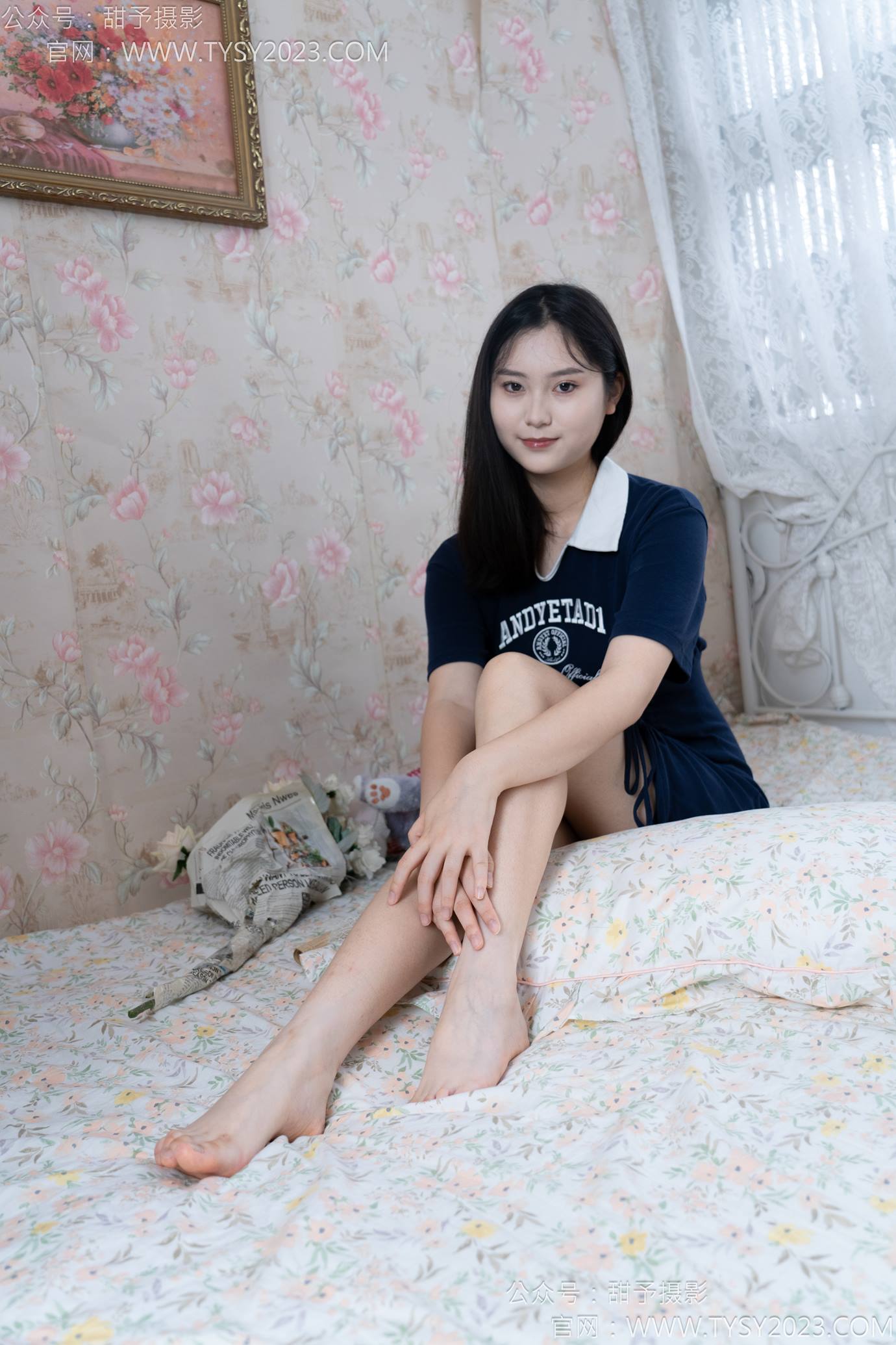 图片[110]-甜予摄影 NO.138 土豆-板鞋、白棉袜、裸足[136P] – 速更版-美库