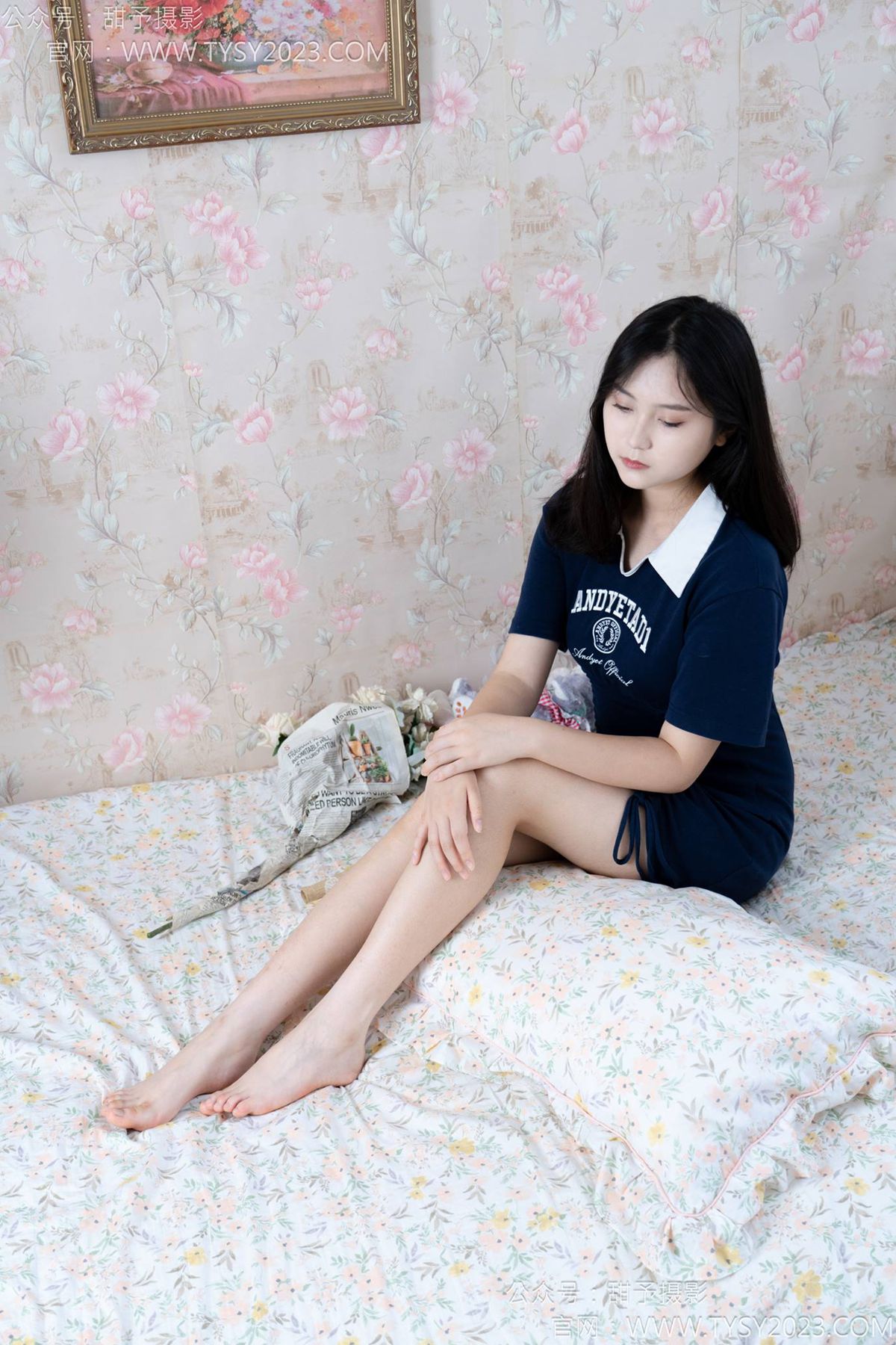 图片[125]-甜予摄影 NO.138 土豆-板鞋、白棉袜、裸足[136P] – 速更版-美库