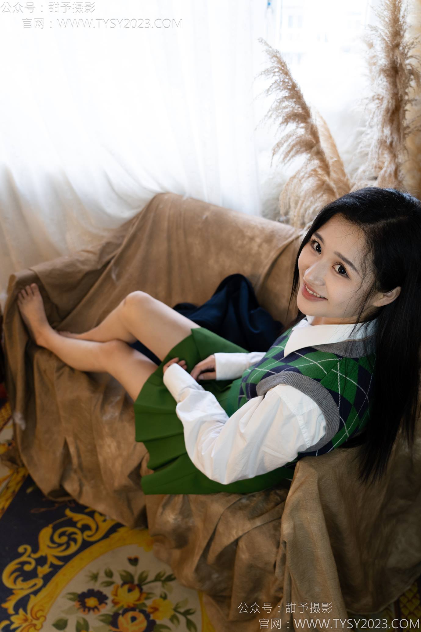 图片[66]-甜予摄影 NO.139 澜澜-皮鞋、白棉袜、裸足[84P] – 速更版-美库