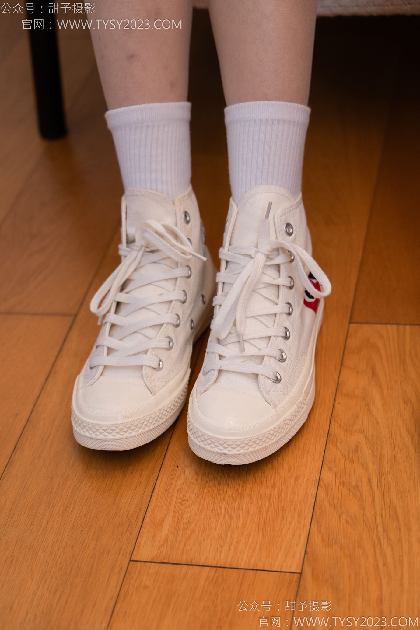 图片[37]-甜予摄影 NO.140 思思双人-板鞋、白棉袜、肉丝[98P] – 速更版-美库
