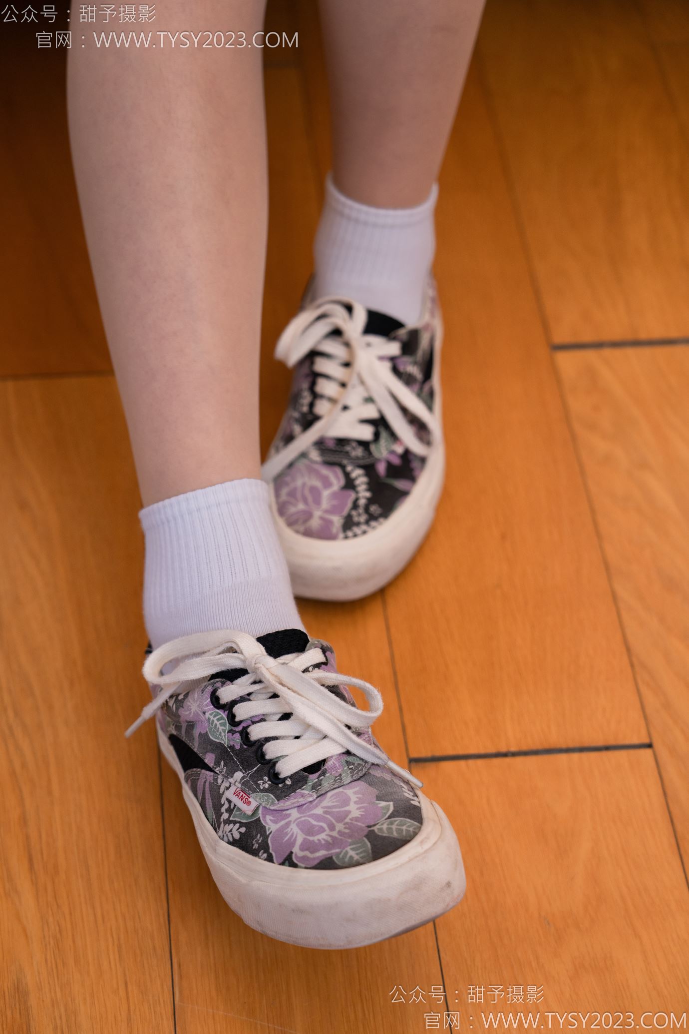 图片[52]-甜予摄影 NO.140 思思双人-板鞋、白棉袜、肉丝[98P] – 速更版-美库