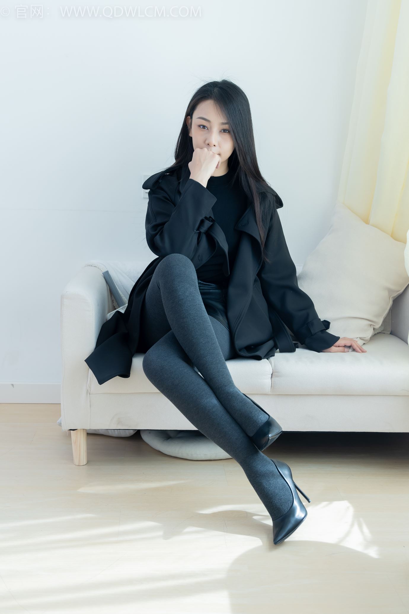 图片[14]-物恋传媒 NO.2313 岚岚-高跟鞋、厚灰丝[140P] – 速更版-美库