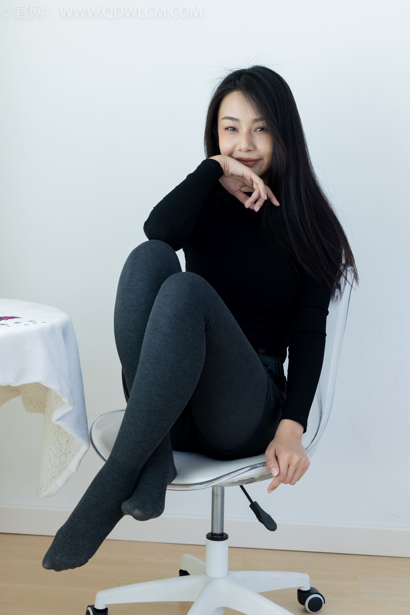 图片[19]-物恋传媒 NO.2313 岚岚-高跟鞋、厚灰丝[140P] – 速更版-美库