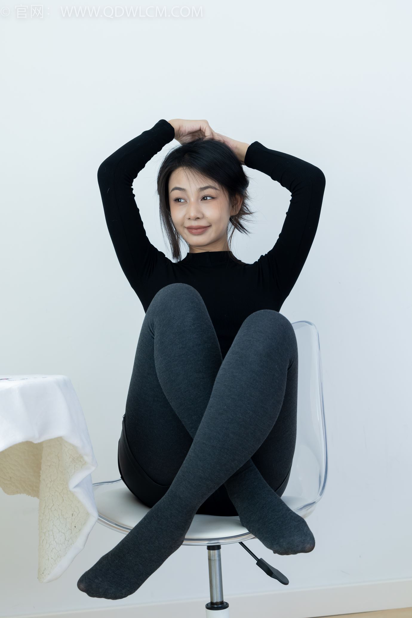 图片[35]-物恋传媒 NO.2313 岚岚-高跟鞋、厚灰丝[140P] – 速更版-美库