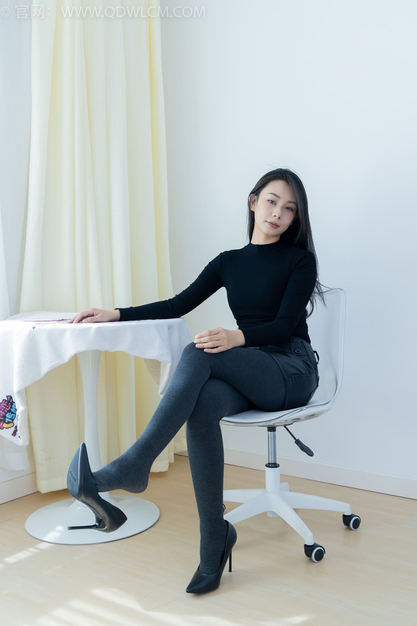 图片[36]-物恋传媒 NO.2313 岚岚-高跟鞋、厚灰丝[140P] – 速更版-美库