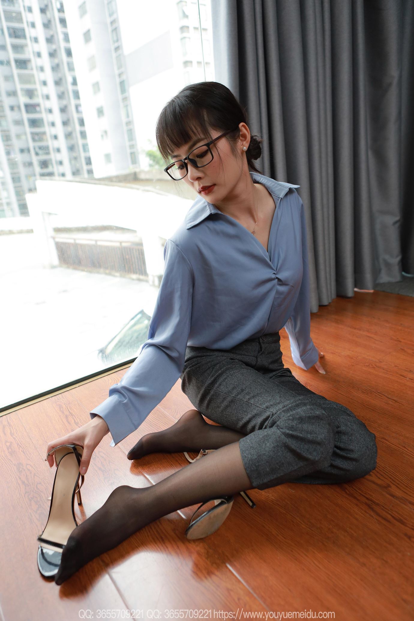 图片[64]-[IESS异思趣向] 2025.04.11 丝享家2025：小金《西裤里丝》[90P] – 速更版-美库