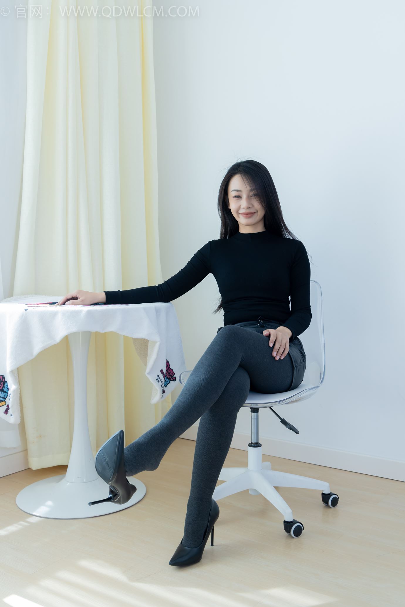 图片[50]-物恋传媒 NO.2313 岚岚-高跟鞋、厚灰丝[140P] – 速更版-美库