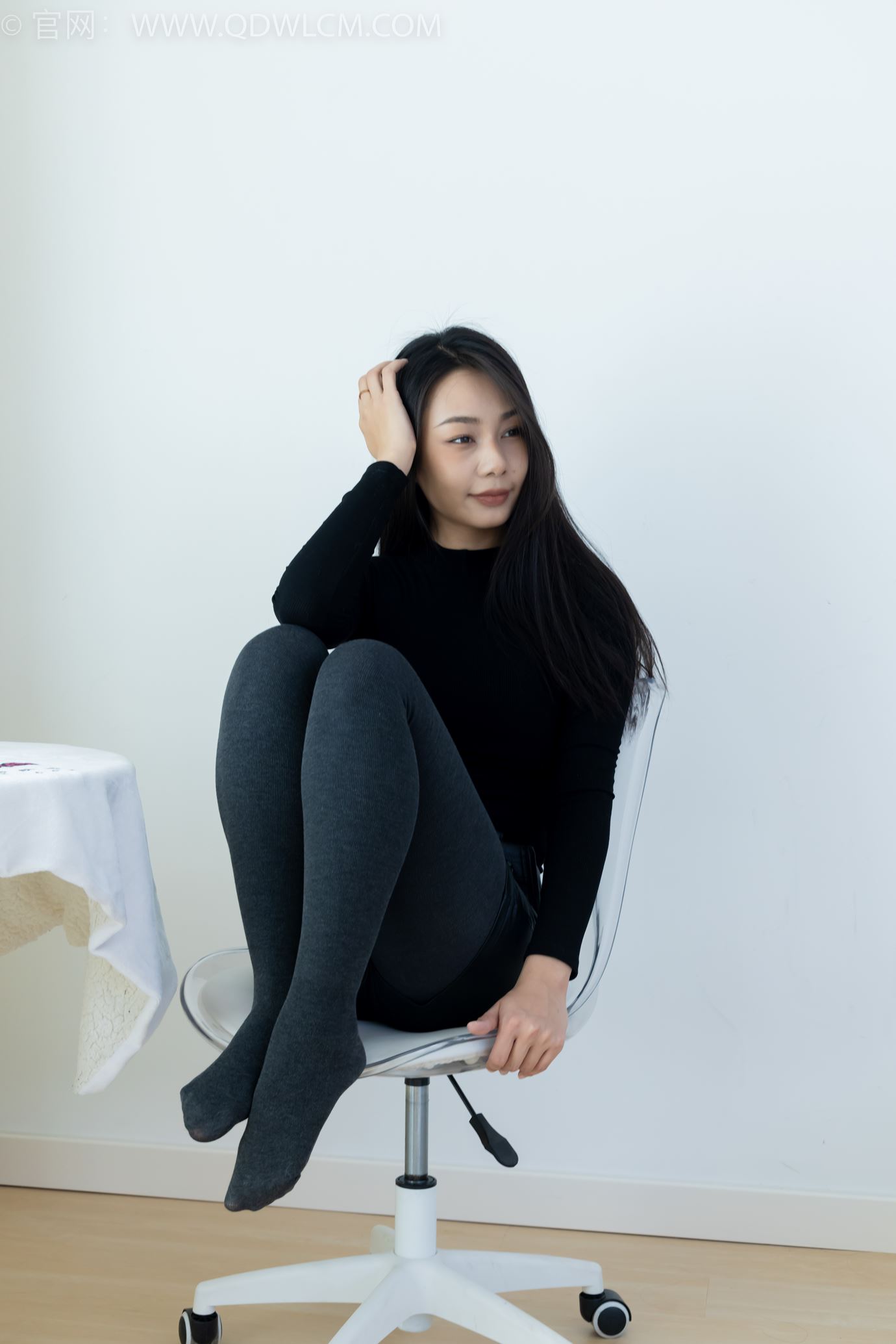 图片[86]-物恋传媒 NO.2313 岚岚-高跟鞋、厚灰丝[140P] – 速更版-美库