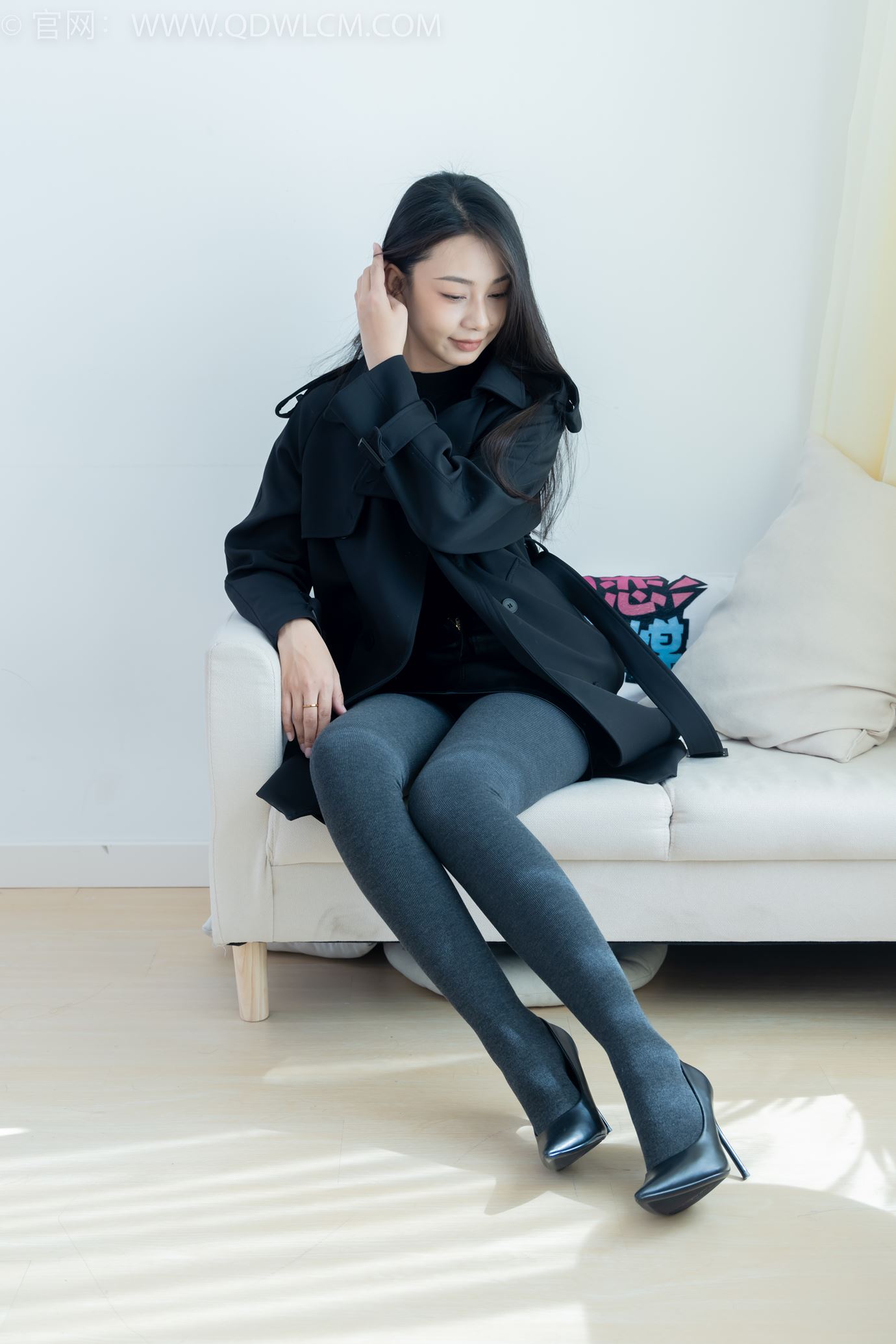 图片[135]-物恋传媒 NO.2313 岚岚-高跟鞋、厚灰丝[140P] – 速更版-美库