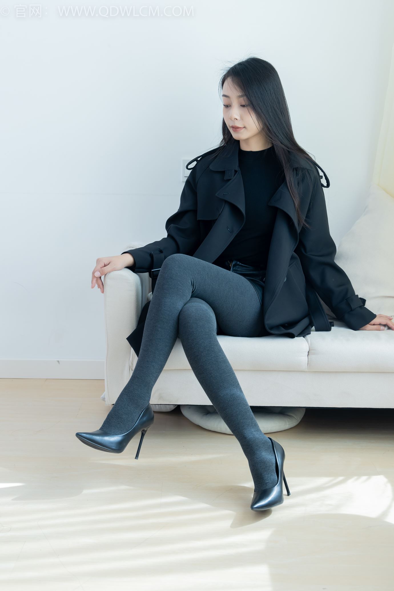 图片[140]-物恋传媒 NO.2313 岚岚-高跟鞋、厚灰丝[140P] – 速更版-美库