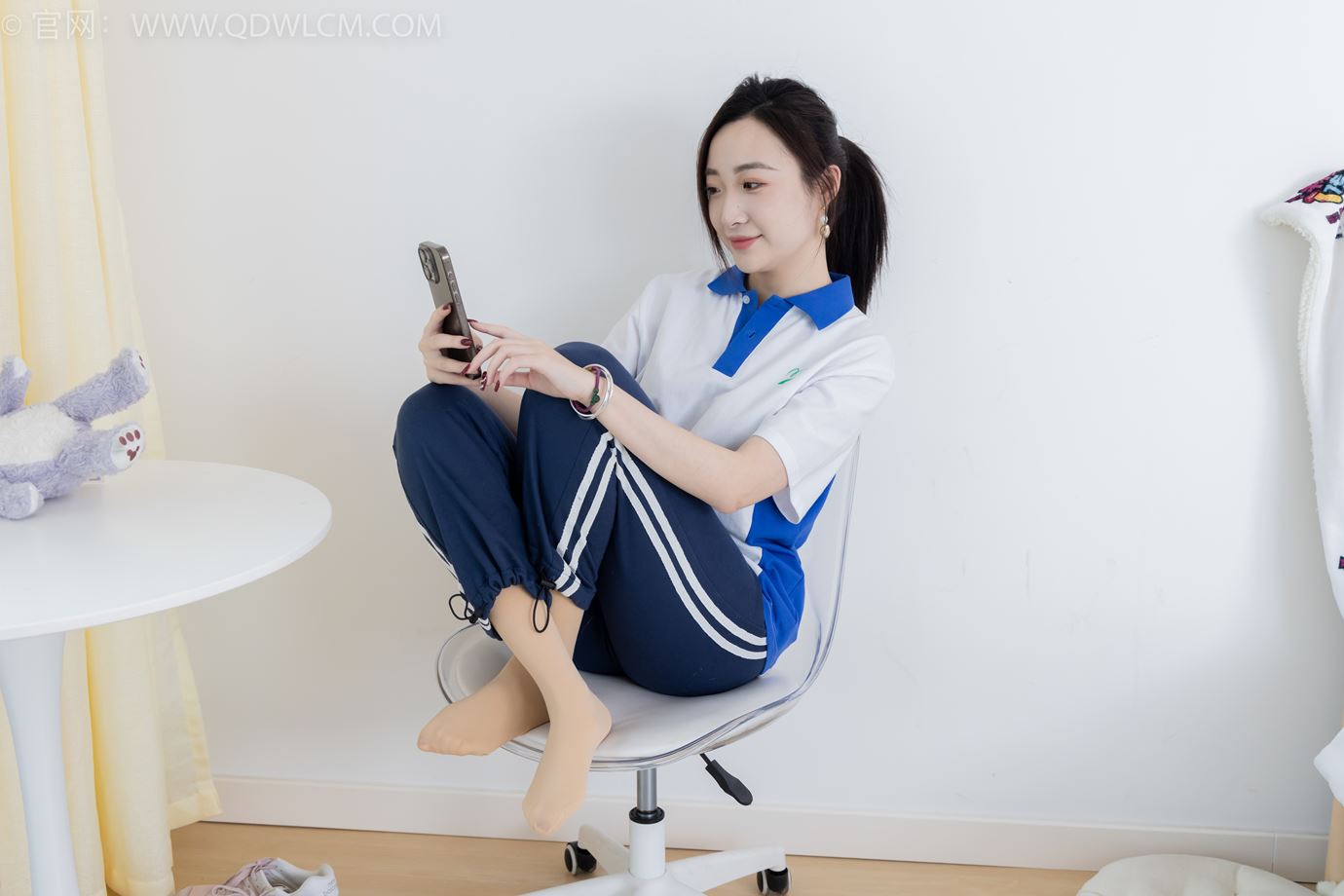 图片[112]-物恋传媒 NO.2314 恬恬-运动鞋、厚肉丝、校服裤里丝[124P] – 速更版-美库