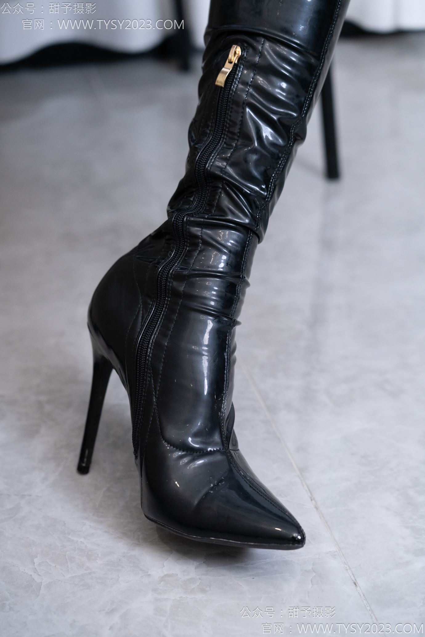 图片[10]-甜予摄影 NO.142 咖啡豆-两双靴子、黑丝[102P] – 速更版-美库