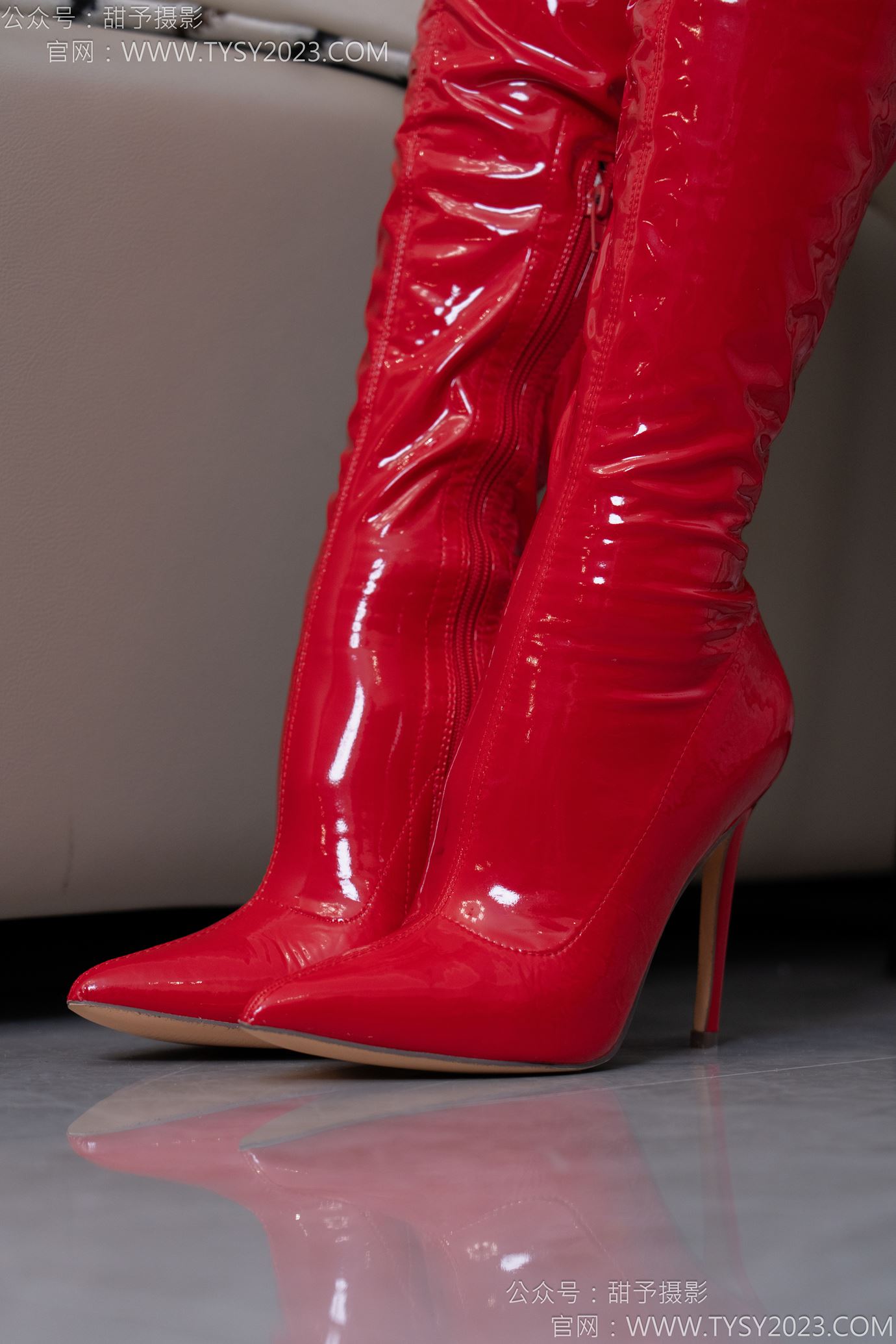 图片[32]-甜予摄影 NO.142 咖啡豆-两双靴子、黑丝[102P] – 速更版-美库