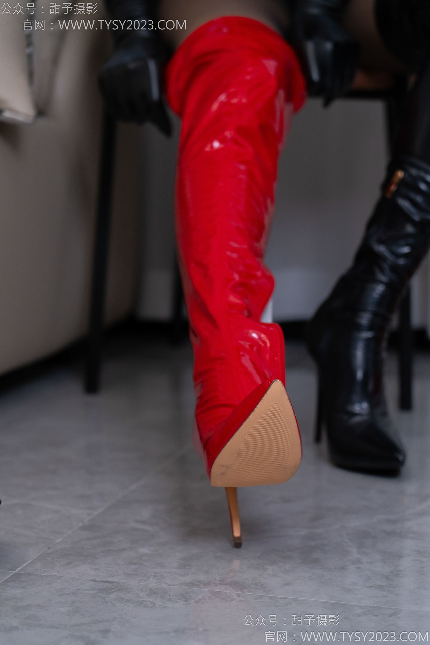 图片[63]-甜予摄影 NO.142 咖啡豆-两双靴子、黑丝[102P] – 速更版-美库