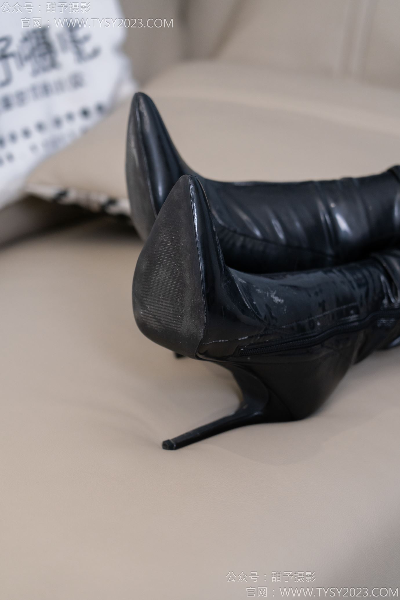 图片[71]-甜予摄影 NO.142 咖啡豆-两双靴子、黑丝[102P] – 速更版-美库