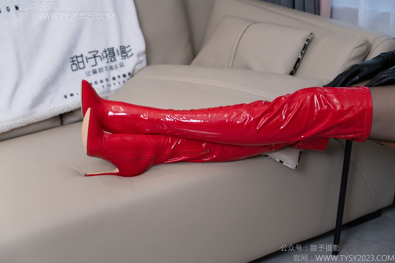 图片[88]-甜予摄影 NO.142 咖啡豆-两双靴子、黑丝[102P] – 速更版-美库