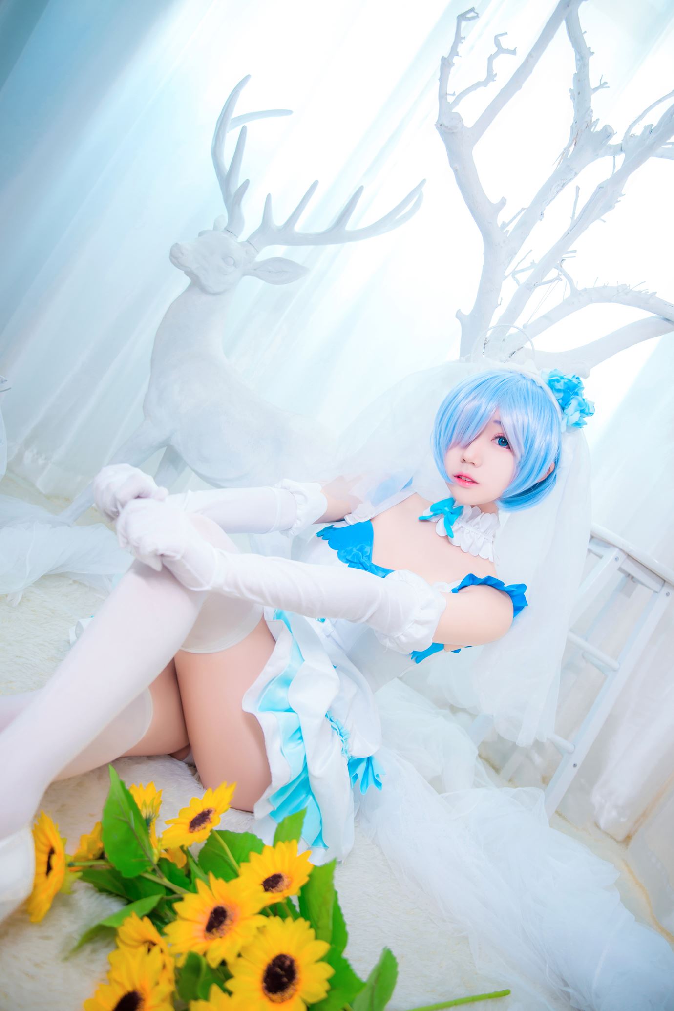 图片[10]-猫君君MaoJun – 蕾姆花嫁[38P] – 速更版-美库