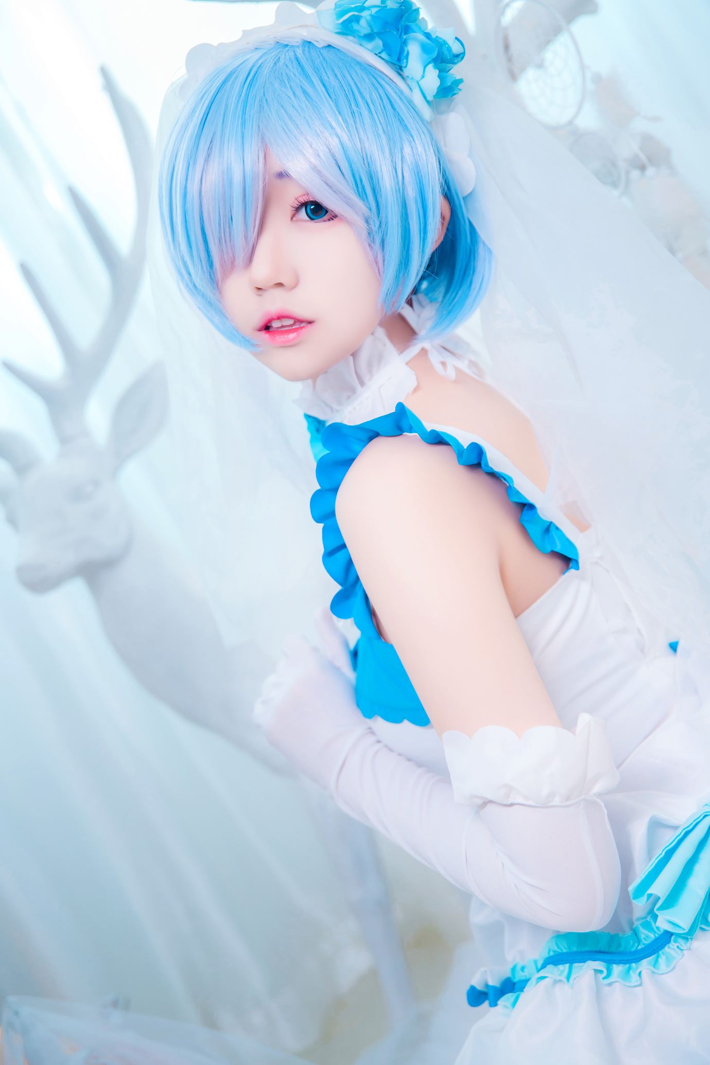 图片[11]-猫君君MaoJun – 蕾姆花嫁[38P] – 速更版-美库