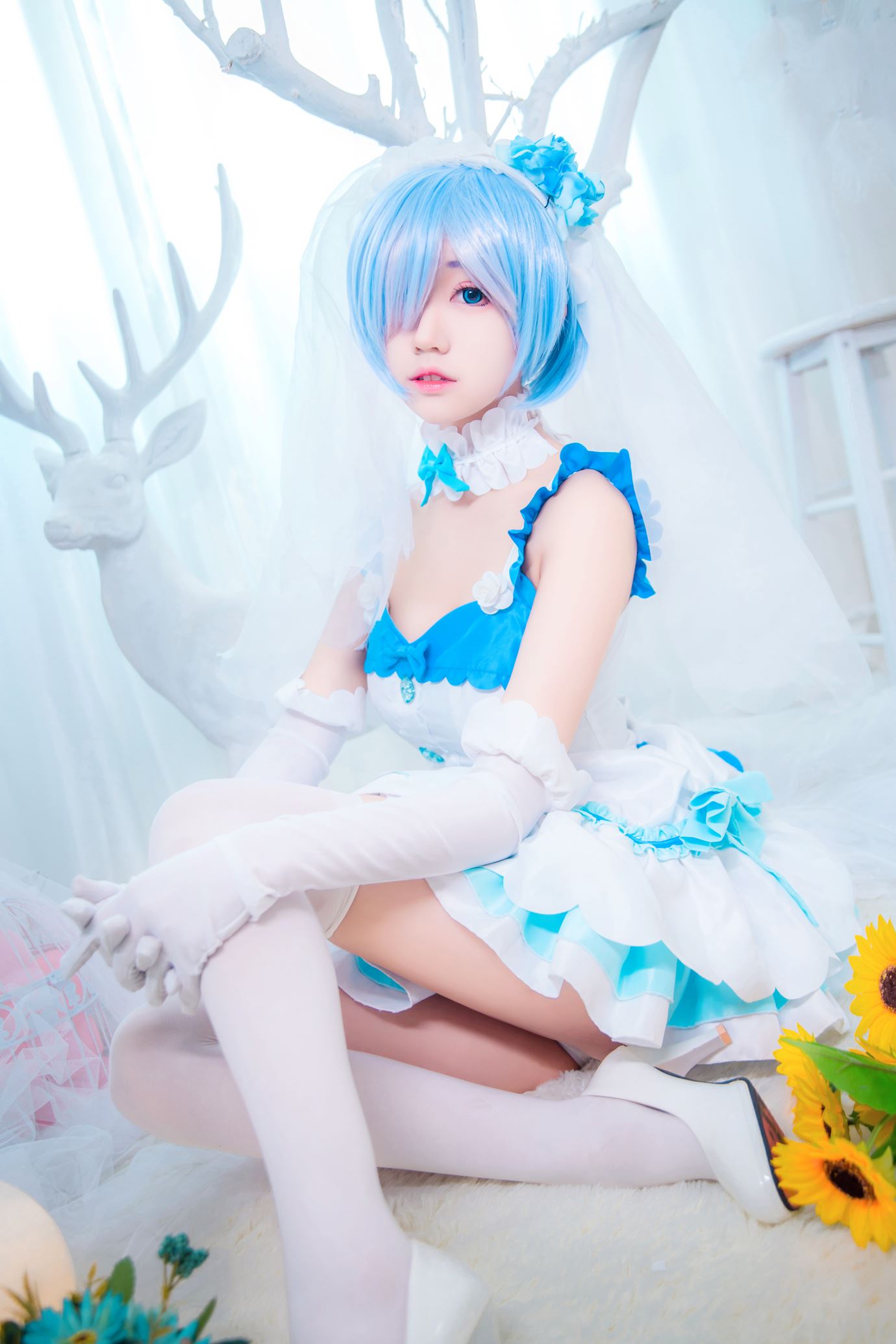 图片[13]-猫君君MaoJun – 蕾姆花嫁[38P] – 速更版-美库