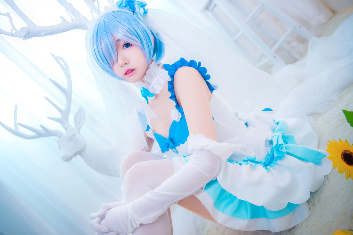 图片[15]-猫君君MaoJun – 蕾姆花嫁[38P] – 速更版-美库