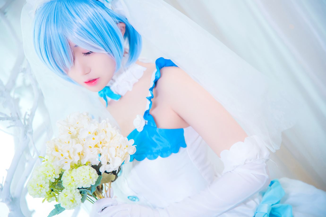 图片[16]-猫君君MaoJun – 蕾姆花嫁[38P] – 速更版-美库